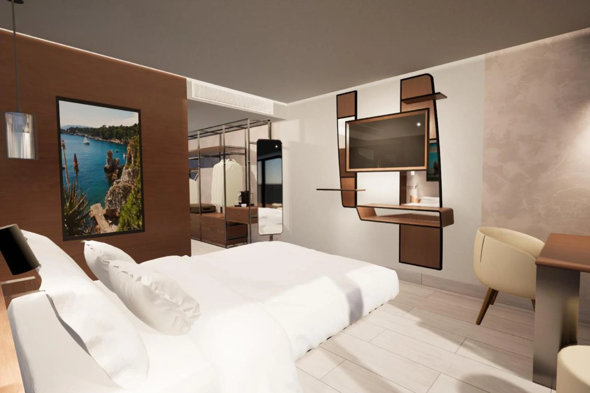 Chambre disponible pour un séminaire d'entreprise à Royal Antibes - Luxury Hotel, Résidence, Beach & Spa - Antibes