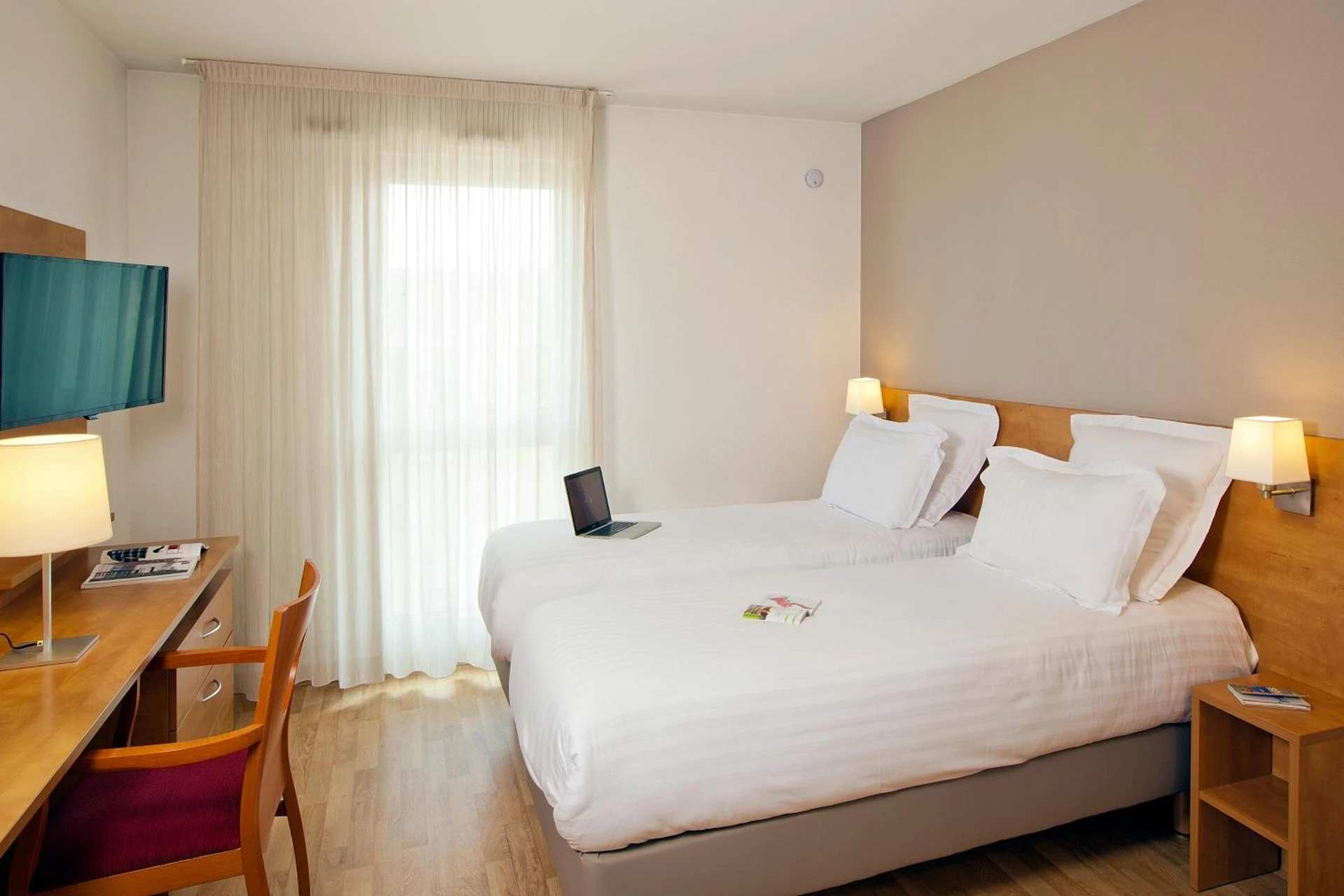 Chambre disponible pour un séminaire d'entreprise à Séjours & Affaires Angers Atrium - Angers