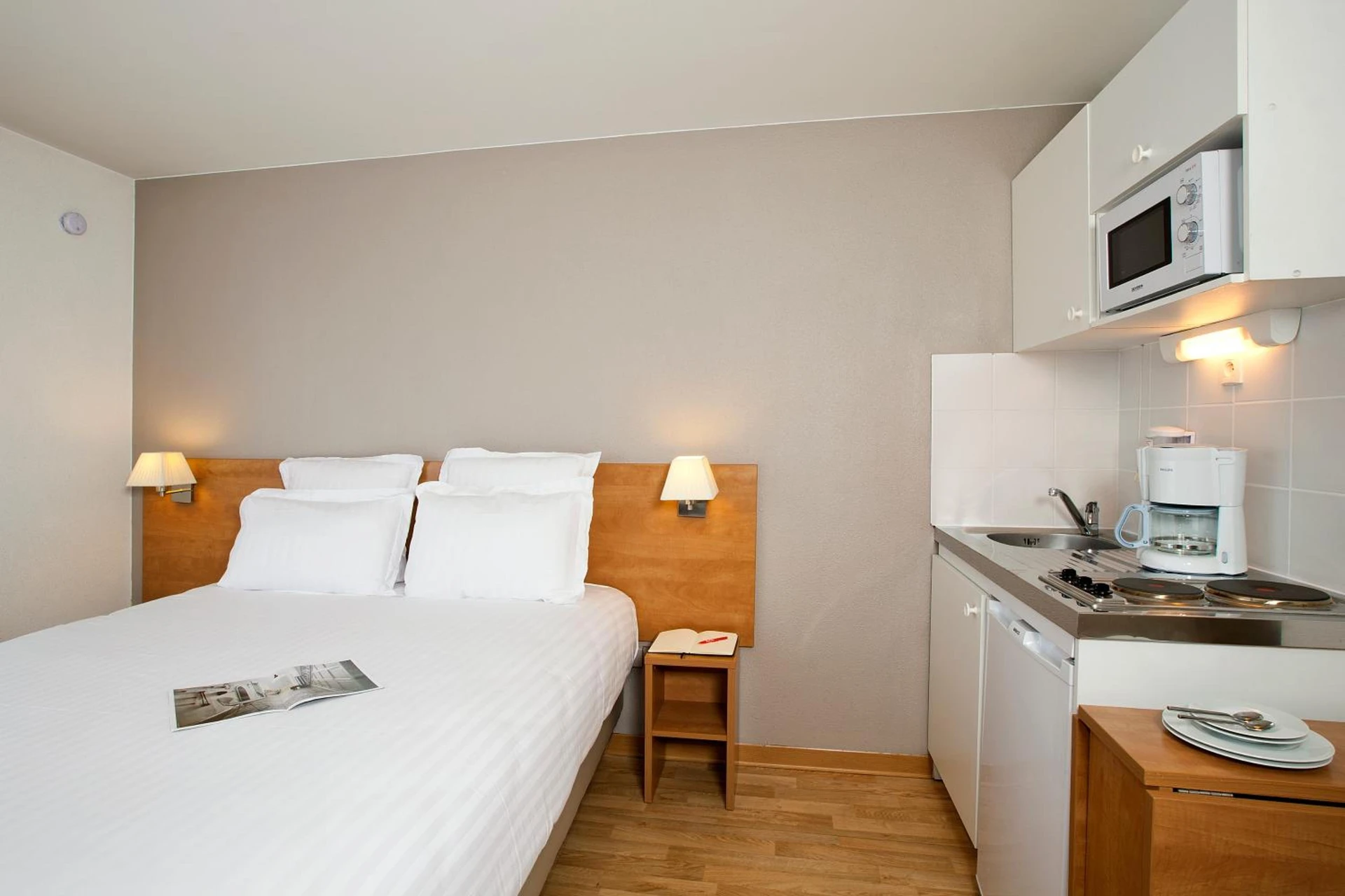 Magnifique chambre pour un séminaire d'entreprise à Séjours & Affaires Angers Atrium - Angers