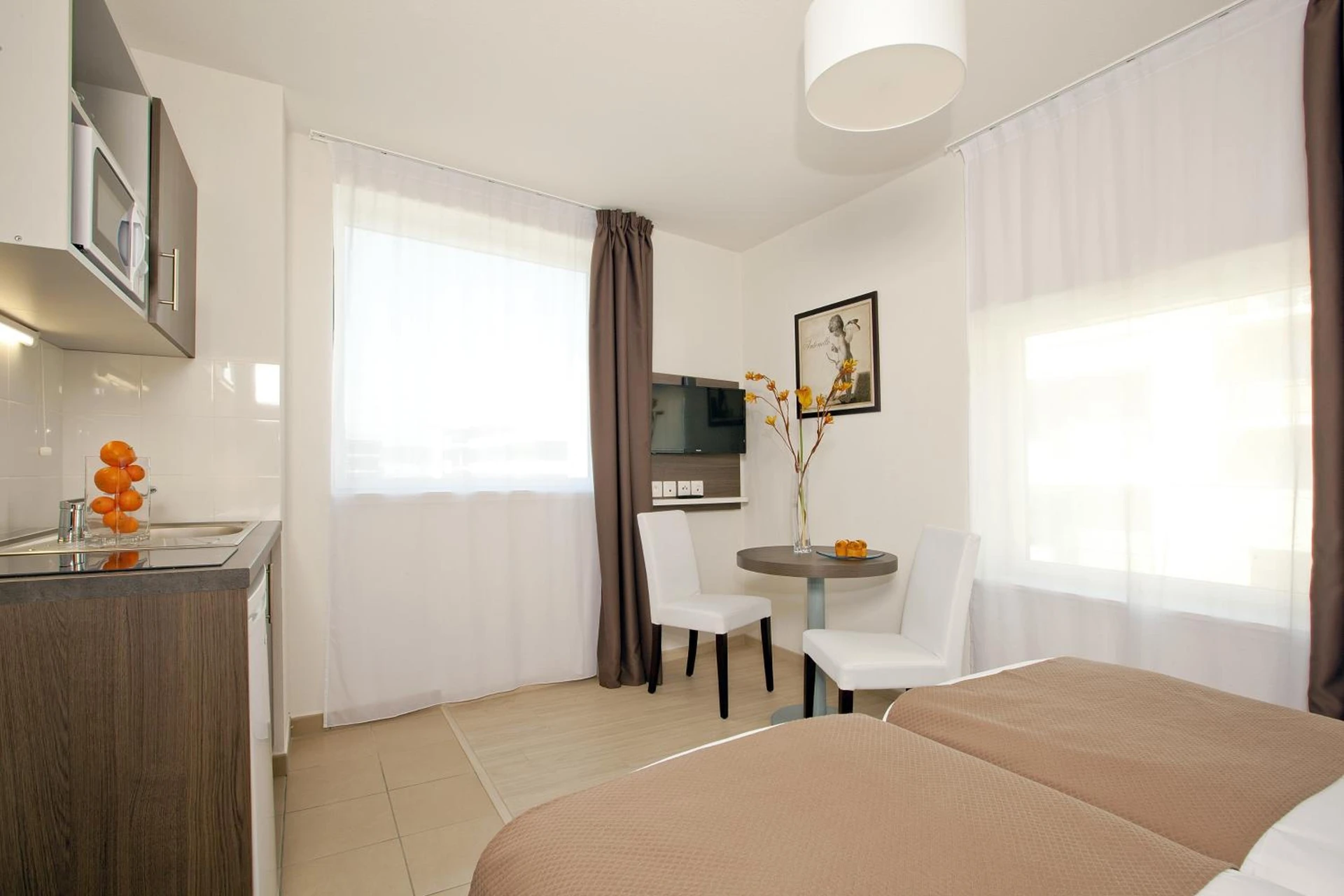 Chambre disponible pour un séminaire d'entreprise à Séjours & Affaires Massy Atlantis - Massy