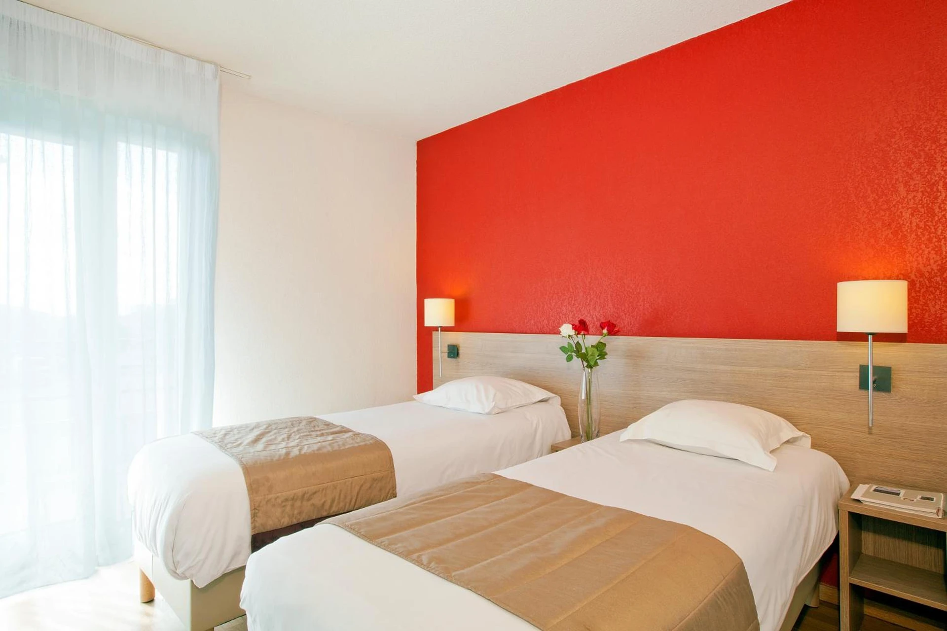 Magnifique chambre pour un séminaire d'entreprise à Séjours & Affaires Genève Gex Les Rives Du Léman - Gex