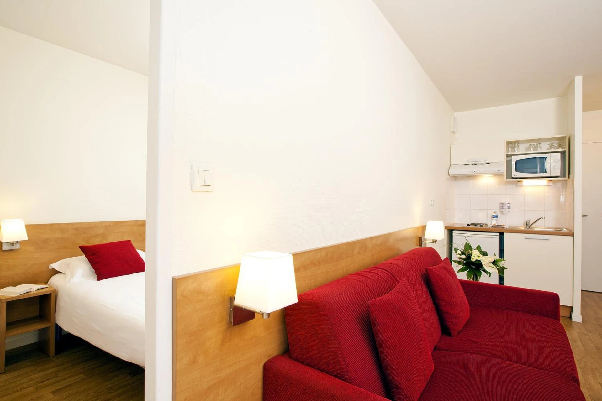 Chambre disponible pour un séminaire d'entreprise à Séjours & Affaires Rennes Villa Camilla - Rennes
