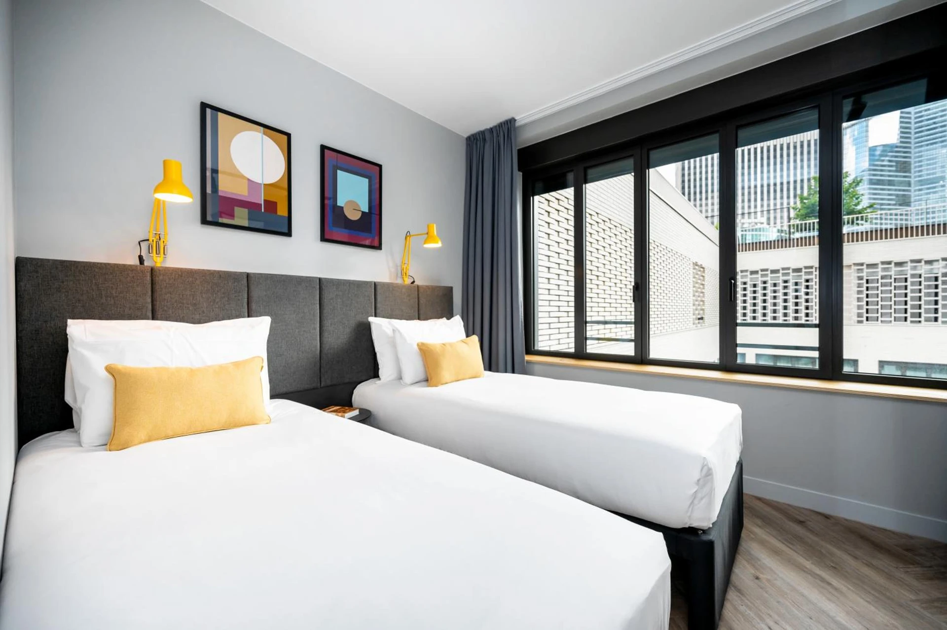 Chambre disponible pour un séminaire d'entreprise à Staycity Aparthotels Paris La Defense - Courbevoie