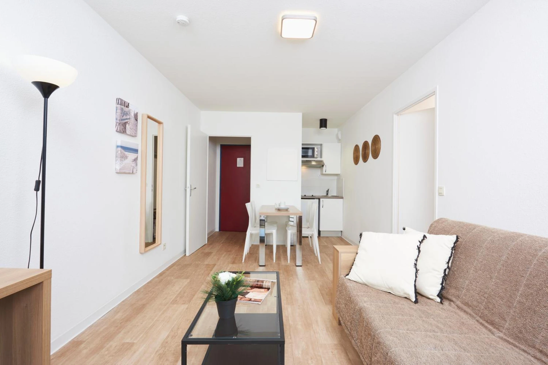 Chambre disponible pour un séminaire d'entreprise à Ténéo Apparthotel Talence - Centre - Talence