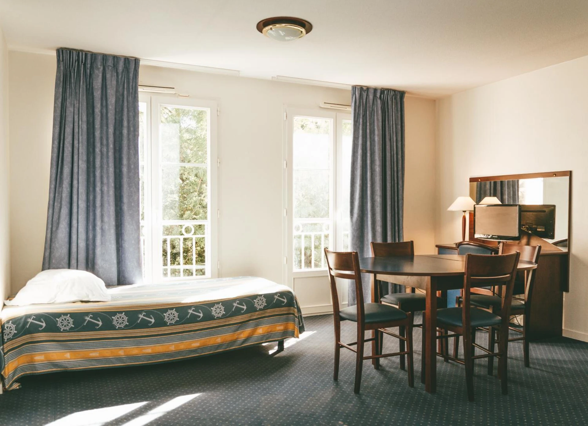Chambre disponible pour un séminaire d'entreprise à Terres de France - Appart'Hôtel La Roche-Posay - La Roche-Posay