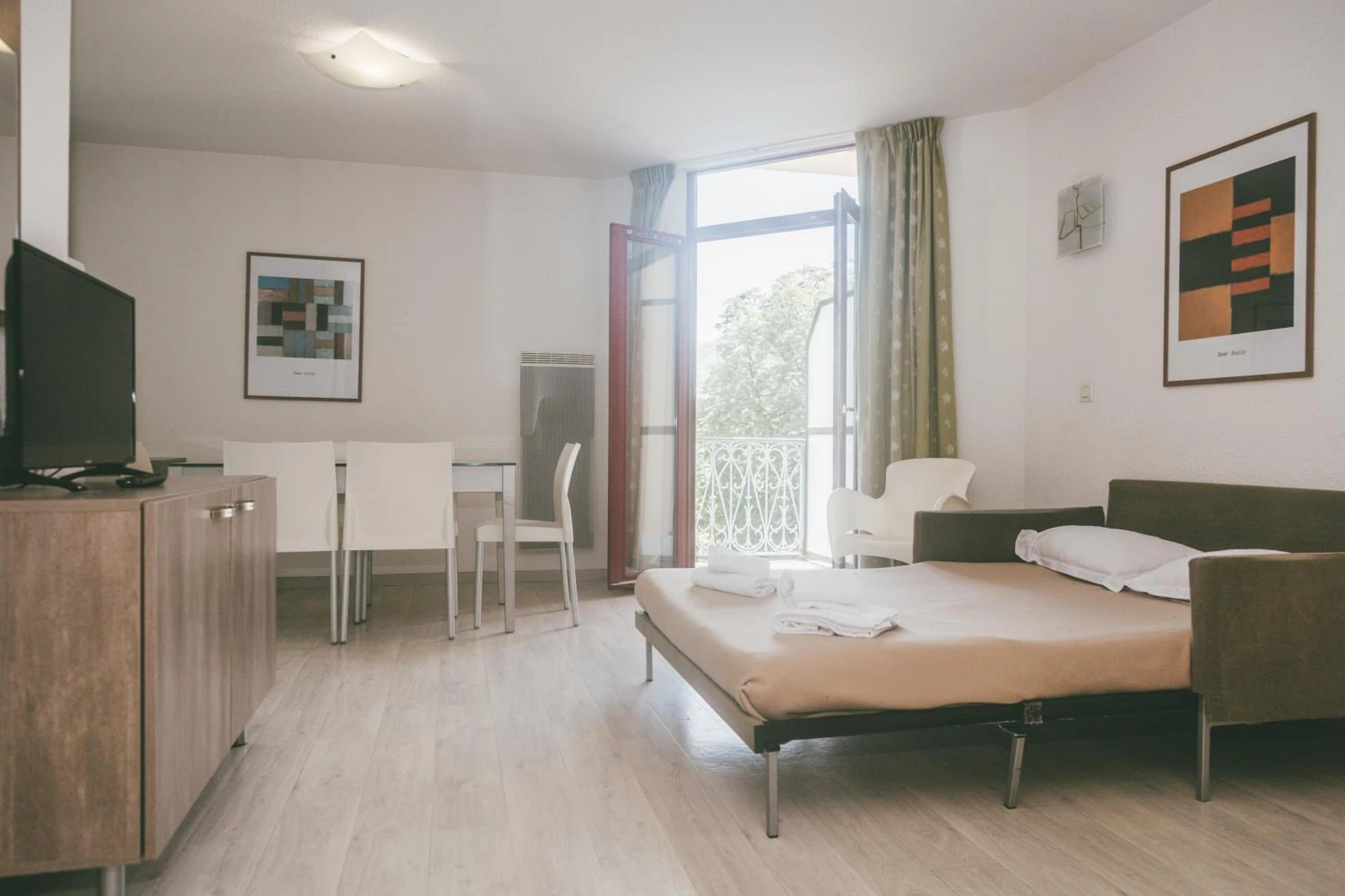 Chambre disponible pour un séminaire d'entreprise à Terres de France - Appart'Hotel le Splendid - Allevard