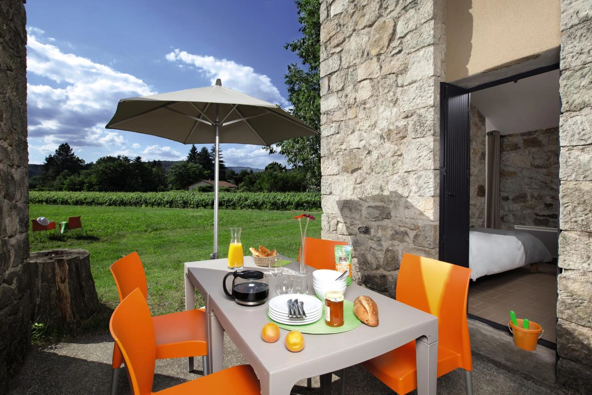 Chambre à Terres de France - Le Domaine des Vans - Organiser un séminaire d'entreprise à Chambonas