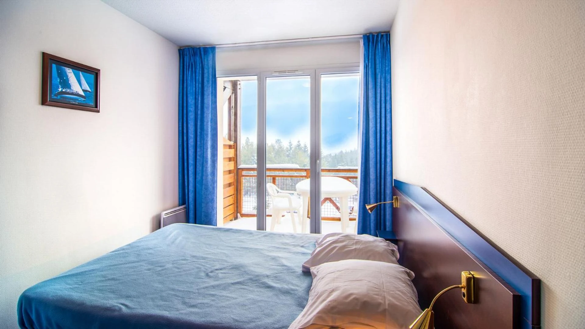 Magnifique chambre pour un séminaire d'entreprise à Vacancéole - Appart'Vacances Pyrénées 2000 - Bolquère-Pyrénées 2000