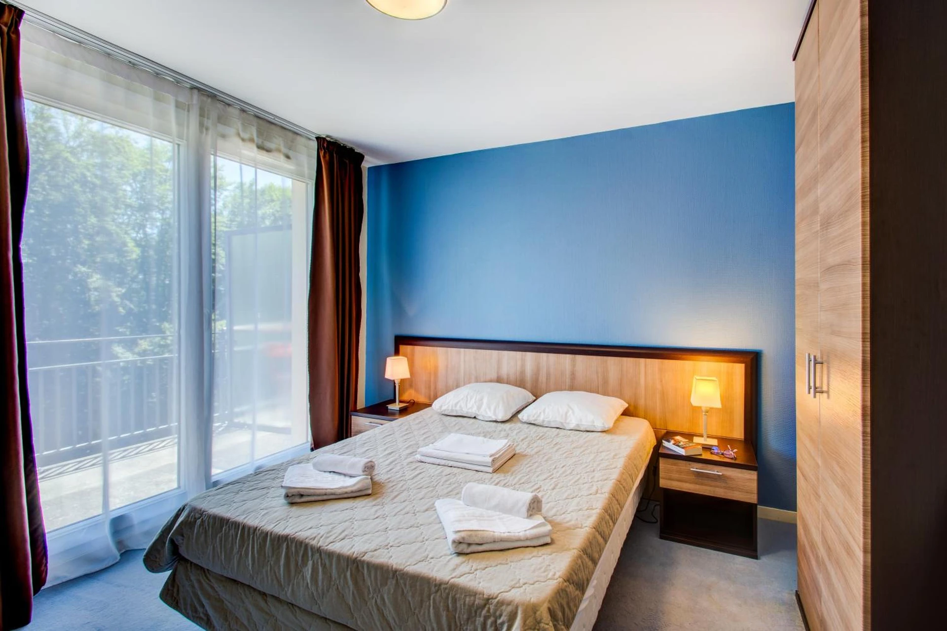 Chambre disponible pour un séminaire d'entreprise à Vacancéole - Résidence Les Balcons d'Aix - La Féclaz