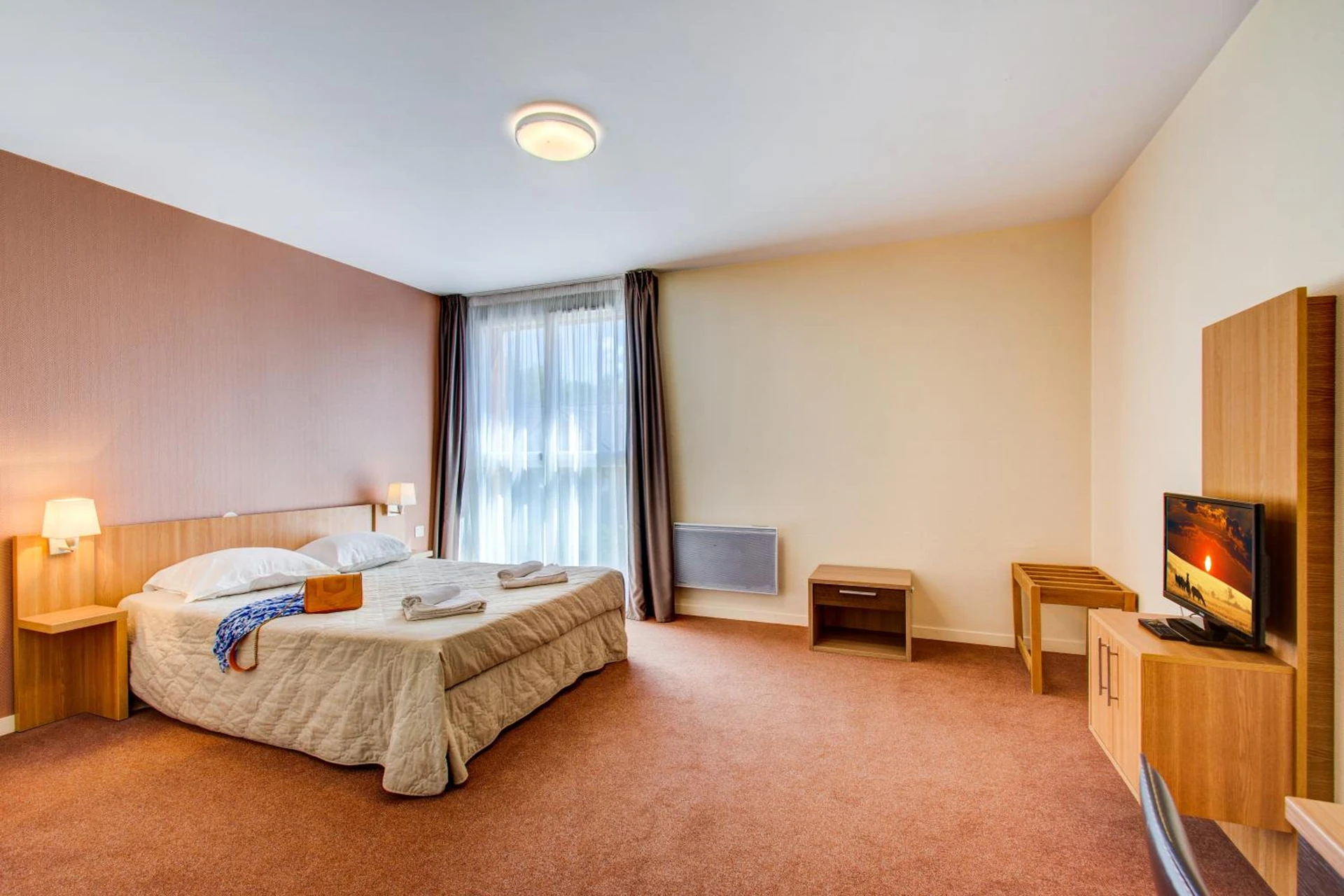 Chambre disponible pour un séminaire d'entreprise à Vacancéole - Résidence Les Balcons d'Aix - La Féclaz