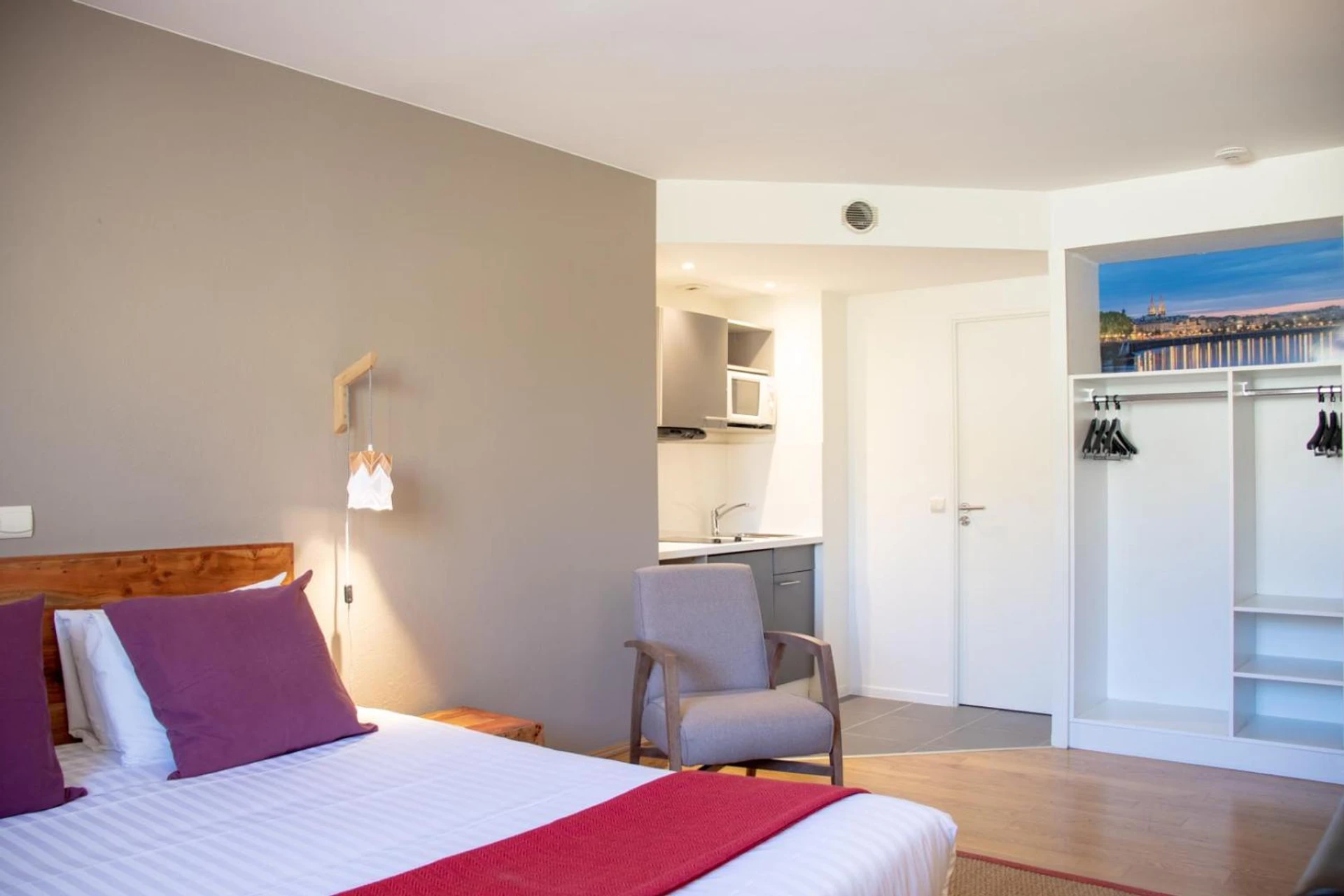 Chambre disponible pour un séminaire d'entreprise à Victoria Garden Bordeaux Centre - Bordeaux