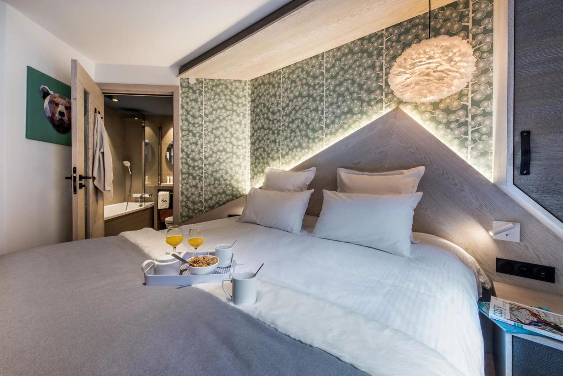 Chambre disponible pour un séminaire d'entreprise à Chalet Skadi - Village Montana - Val dʼIsère