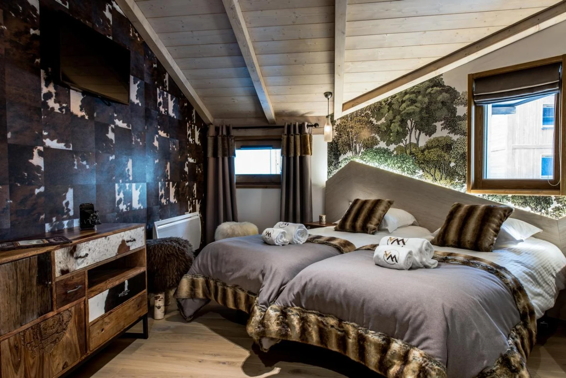 Chambre disponible pour un séminaire d'entreprise à Chalet Skadi - Village Montana - Val dʼIsère