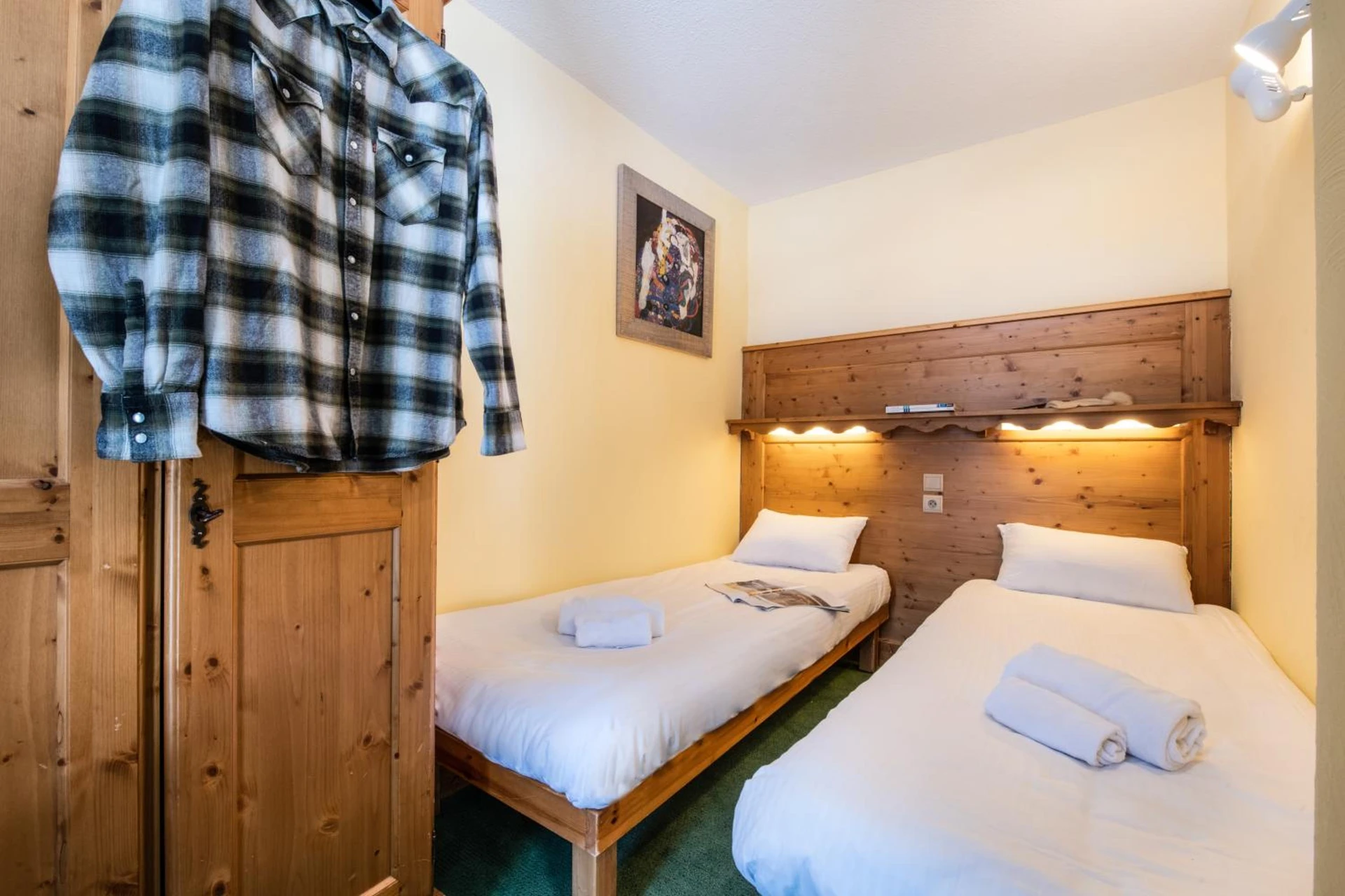 Chambre disponible pour un séminaire d'entreprise à Le Cheval Blanc - Village Montana - Val Thorens