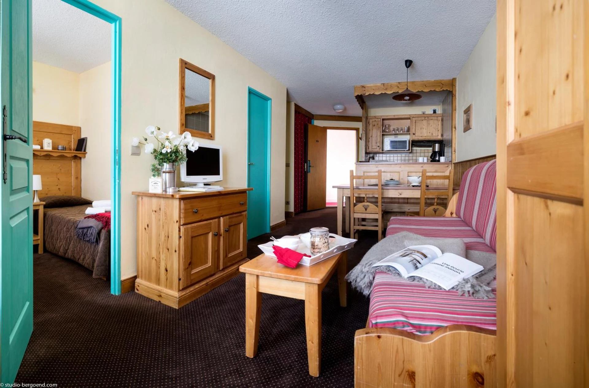 Chambre disponible pour un séminaire d'entreprise à Le Cheval Blanc - Village Montana - Val Thorens