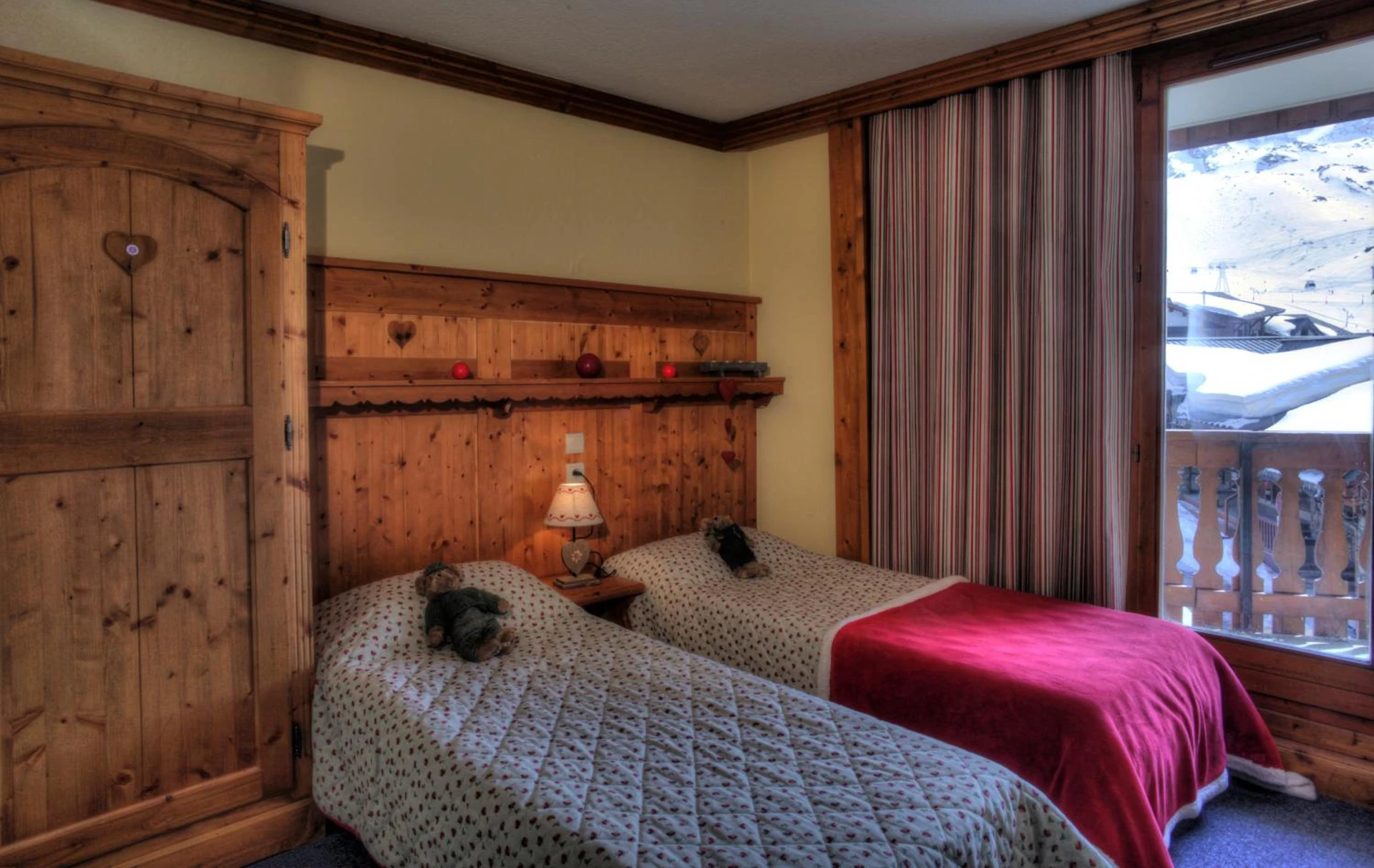 Magnifique chambre pour un séminaire d'entreprise à Le Cheval Blanc - Village Montana - Val Thorens