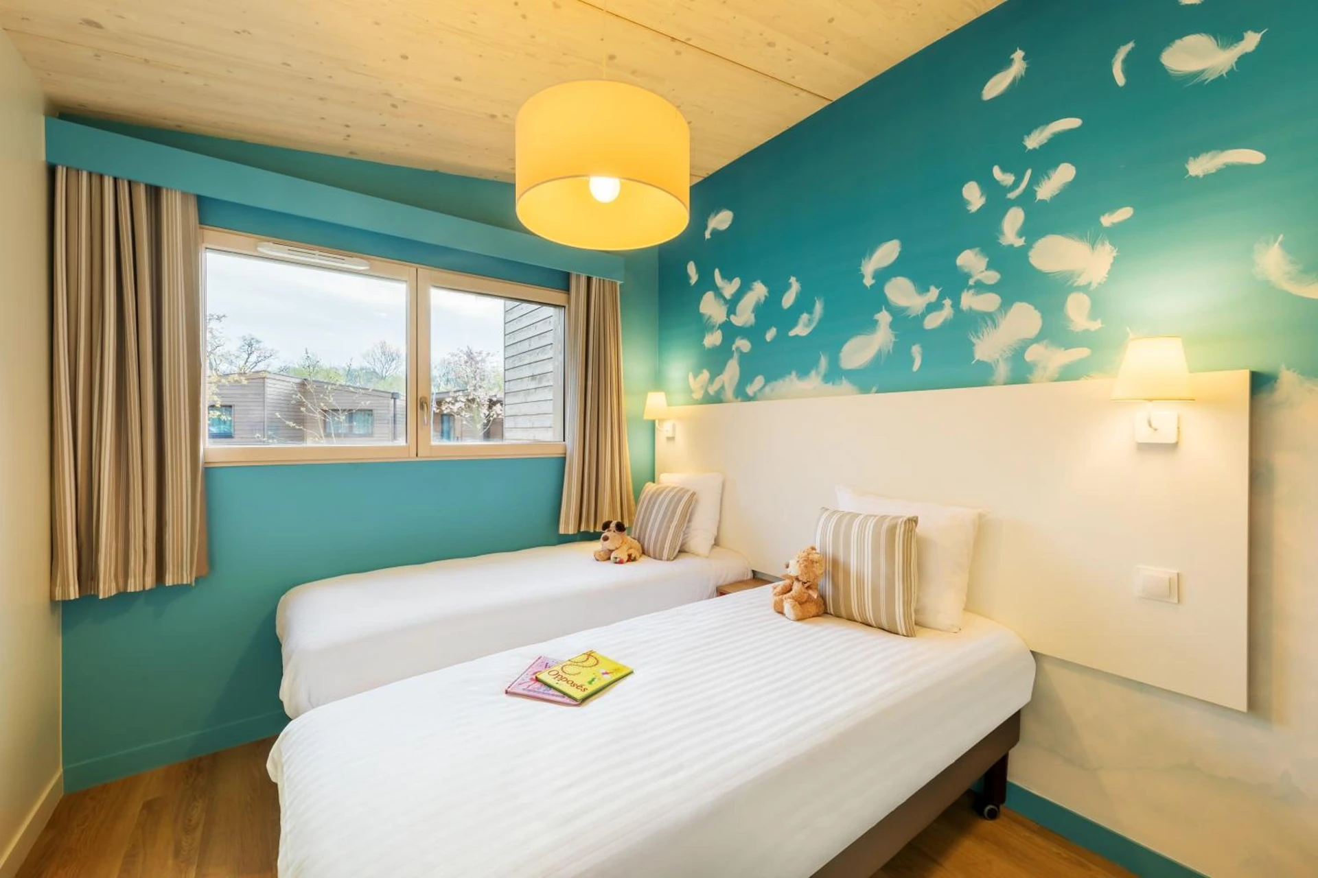 Chambre disponible pour un séminaire d'entreprise à Center Parcs Villages Nature Paris - Bailly-Romainvilliers