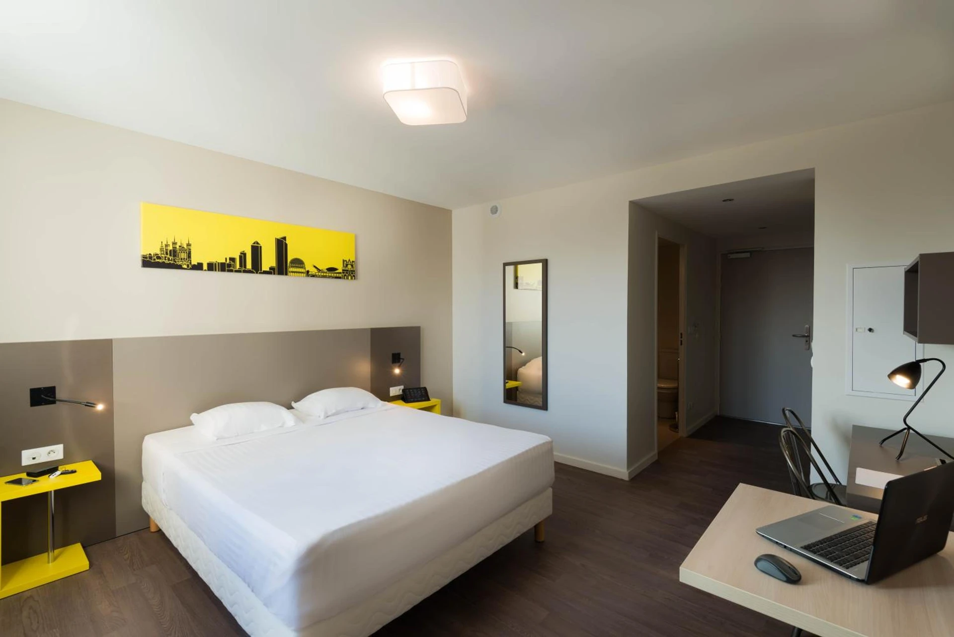 Chambre disponible pour un séminaire d'entreprise à Westlodge Dardilly Lyon Nord - Dardilly