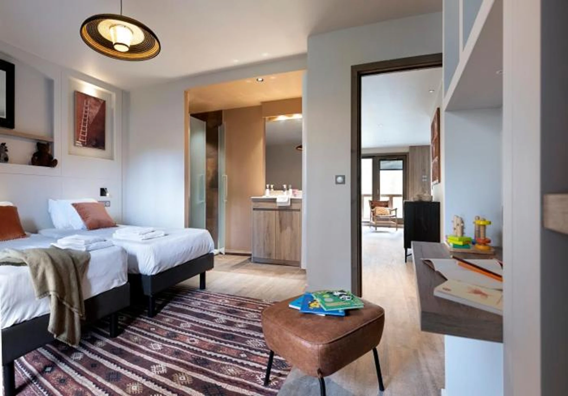 Chambre disponible pour un séminaire d'entreprise à Résidence Ynycio - Tignes