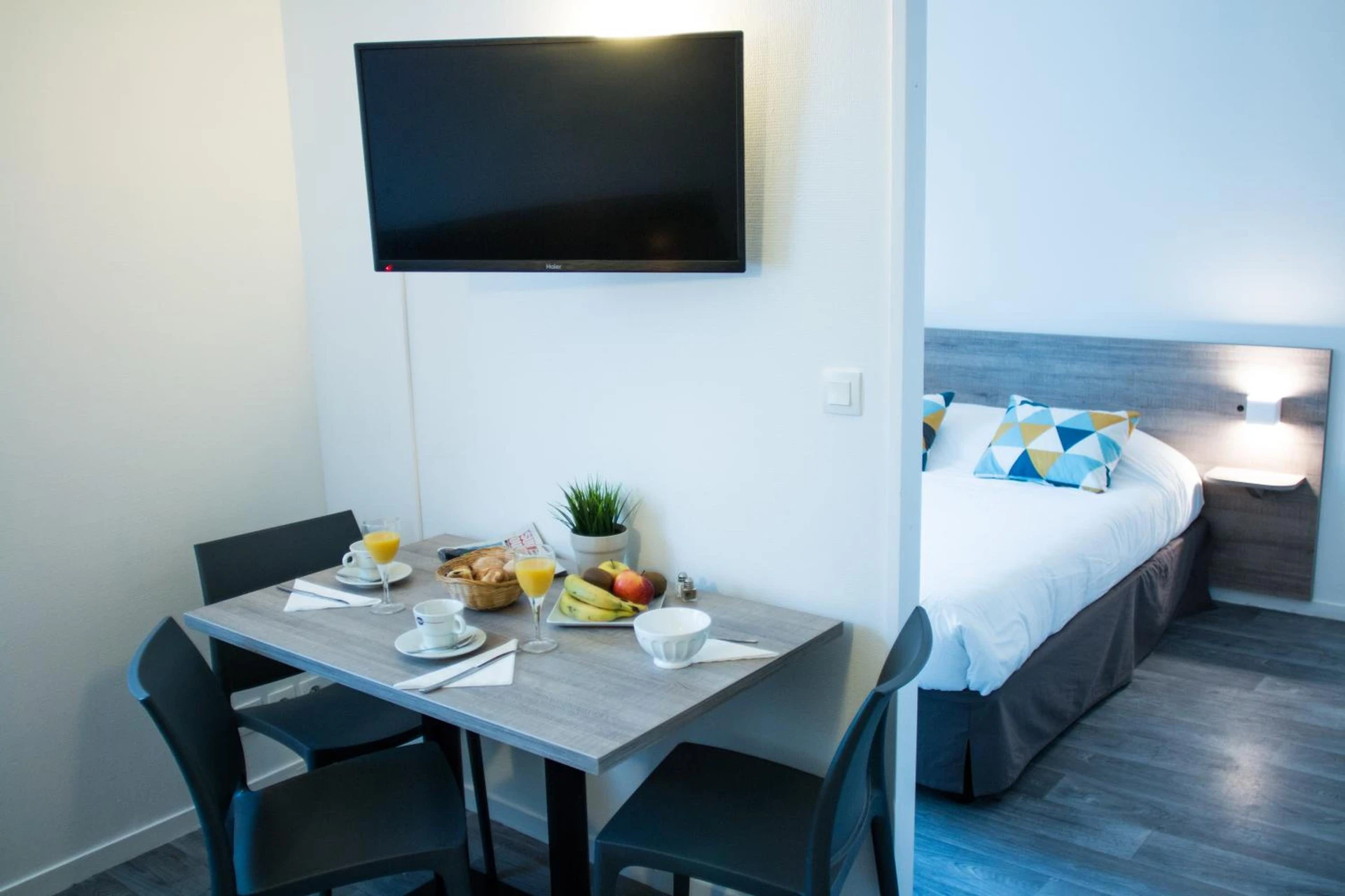Chambre disponible pour un séminaire d'entreprise à Zenitude Hôtel-Résidences Bordeaux Aéroport Mérignac - Mérignac
