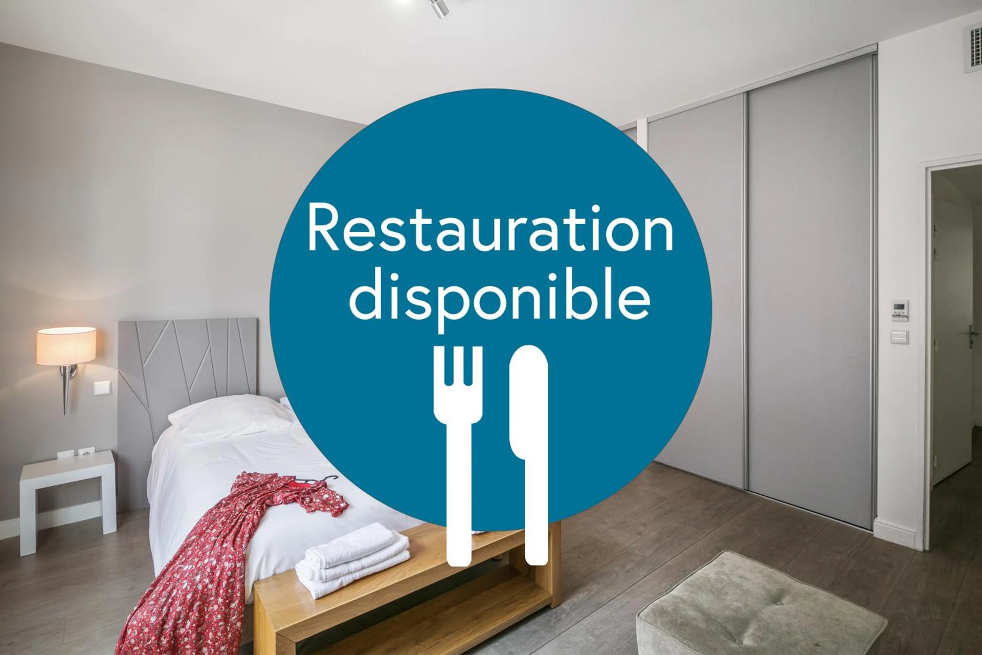 Chambre disponible pour un séminaire d'entreprise à Zenitude Hôtel-Résidences Lorda - Lourdes