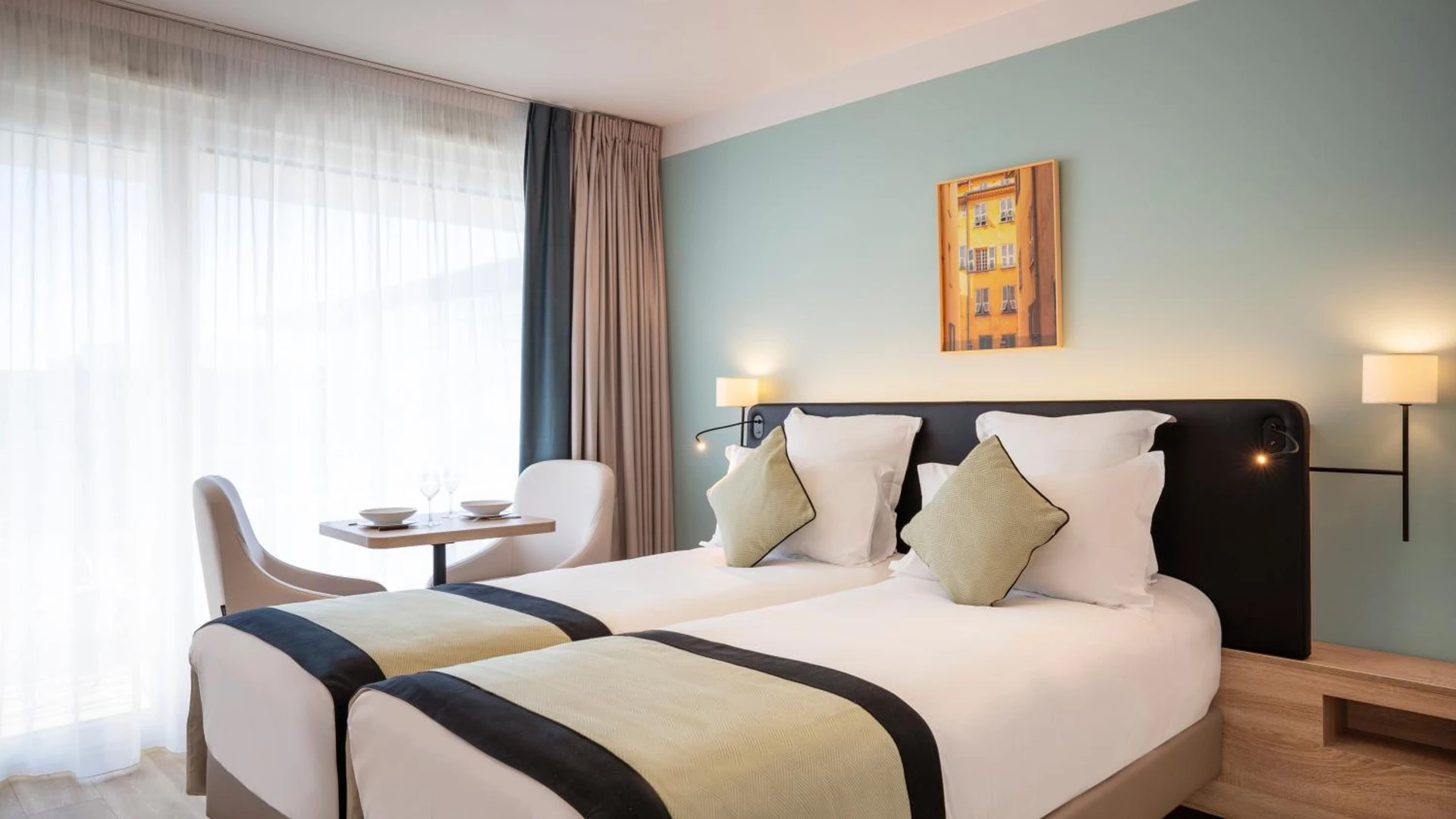 Chambre disponible pour un séminaire d'entreprise à Residhome Nice Aéroport - Nice