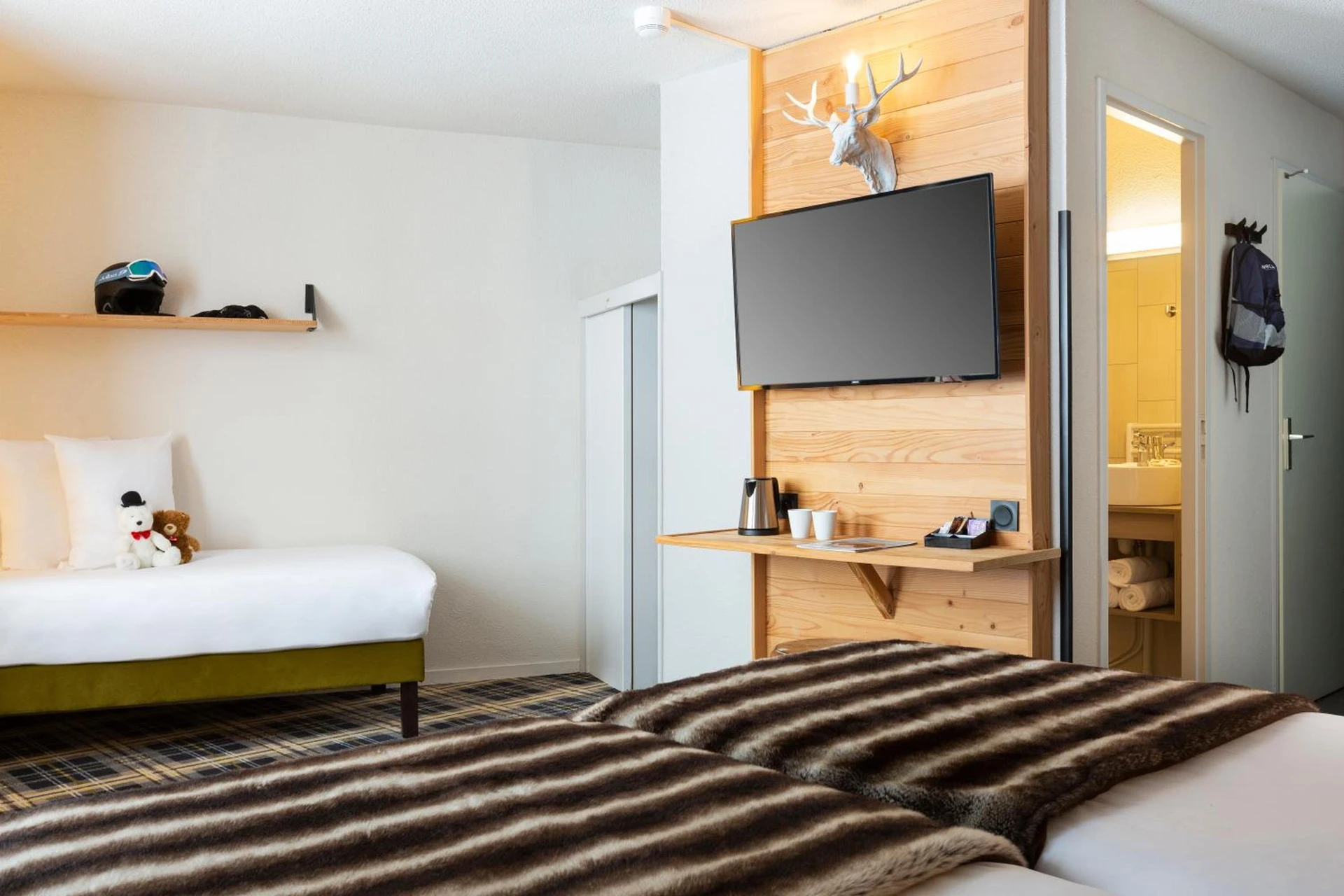 Magnifique chambre pour un séminaire d'entreprise à SOWELL Family La Lauzière - Aime-La-Plagne