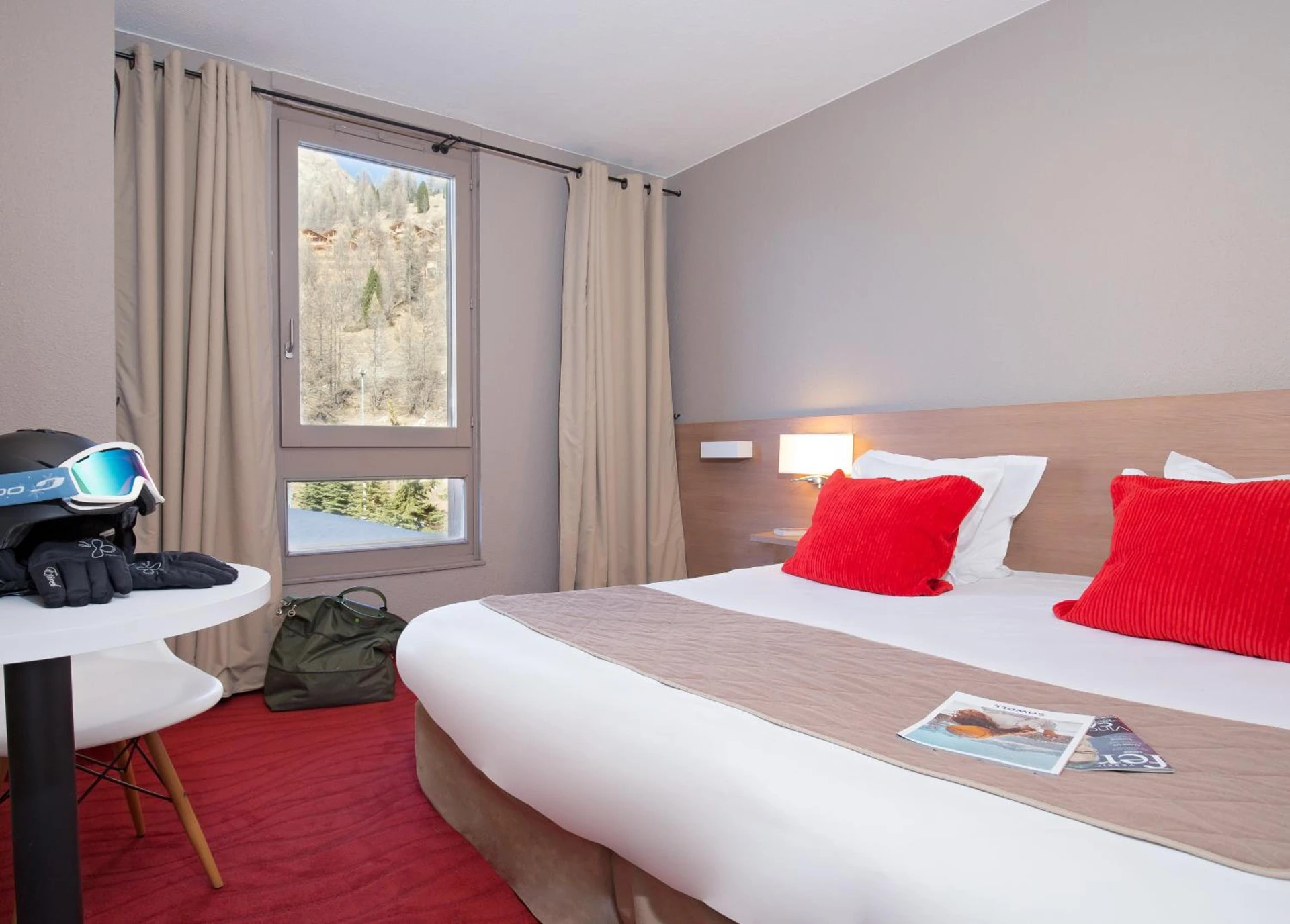 Chambre disponible pour un séminaire d'entreprise à SOWELL HOTELS Le Pas du Loup - Isola 2000