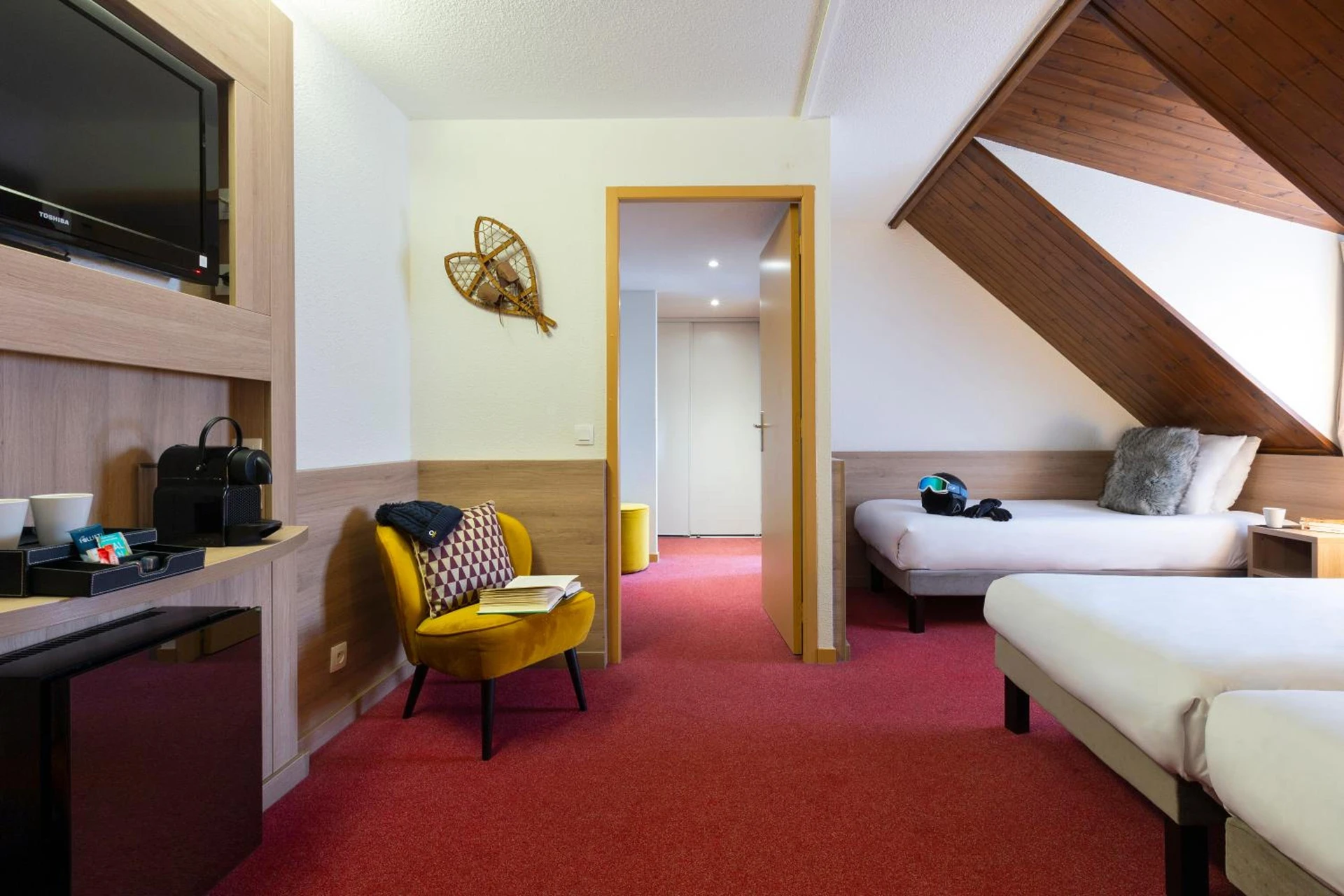 Chambre disponible pour un séminaire d'entreprise à SOWELL HOTELS Mont Blanc et SPA - Saint-Gervais-les-Bains