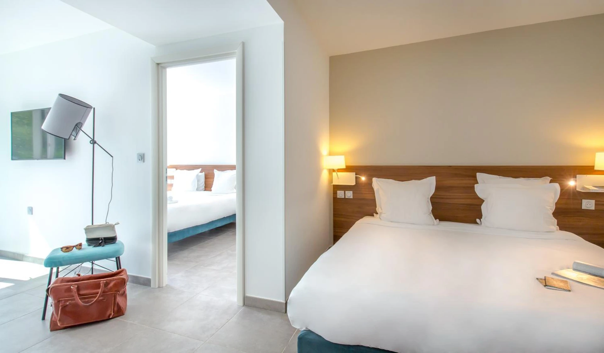 Magnifique chambre pour un séminaire d'entreprise à SOWELL HOTELS La Plage - Saint-Raphaël
