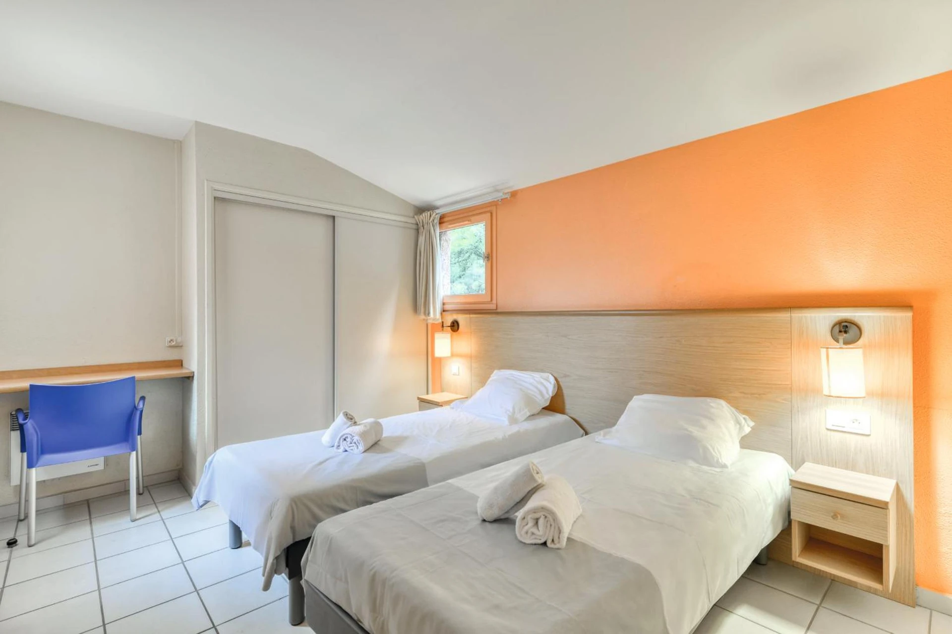 Magnifique chambre pour un séminaire d'entreprise à SOWELL RESIDENCES Les Lauriers Roses - Le Cap d'Agde