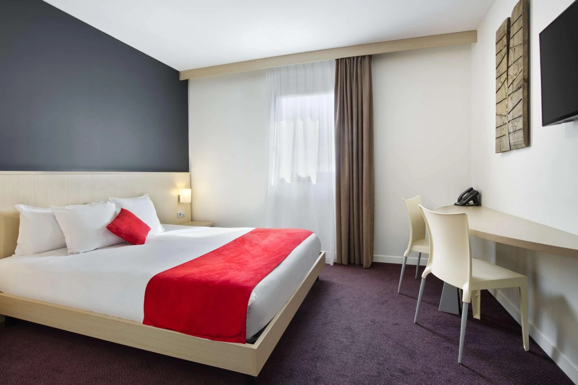 Chambre disponible pour un séminaire d'entreprise à Sure Hotel by Best Western Nantes Beaujoire - Nantes