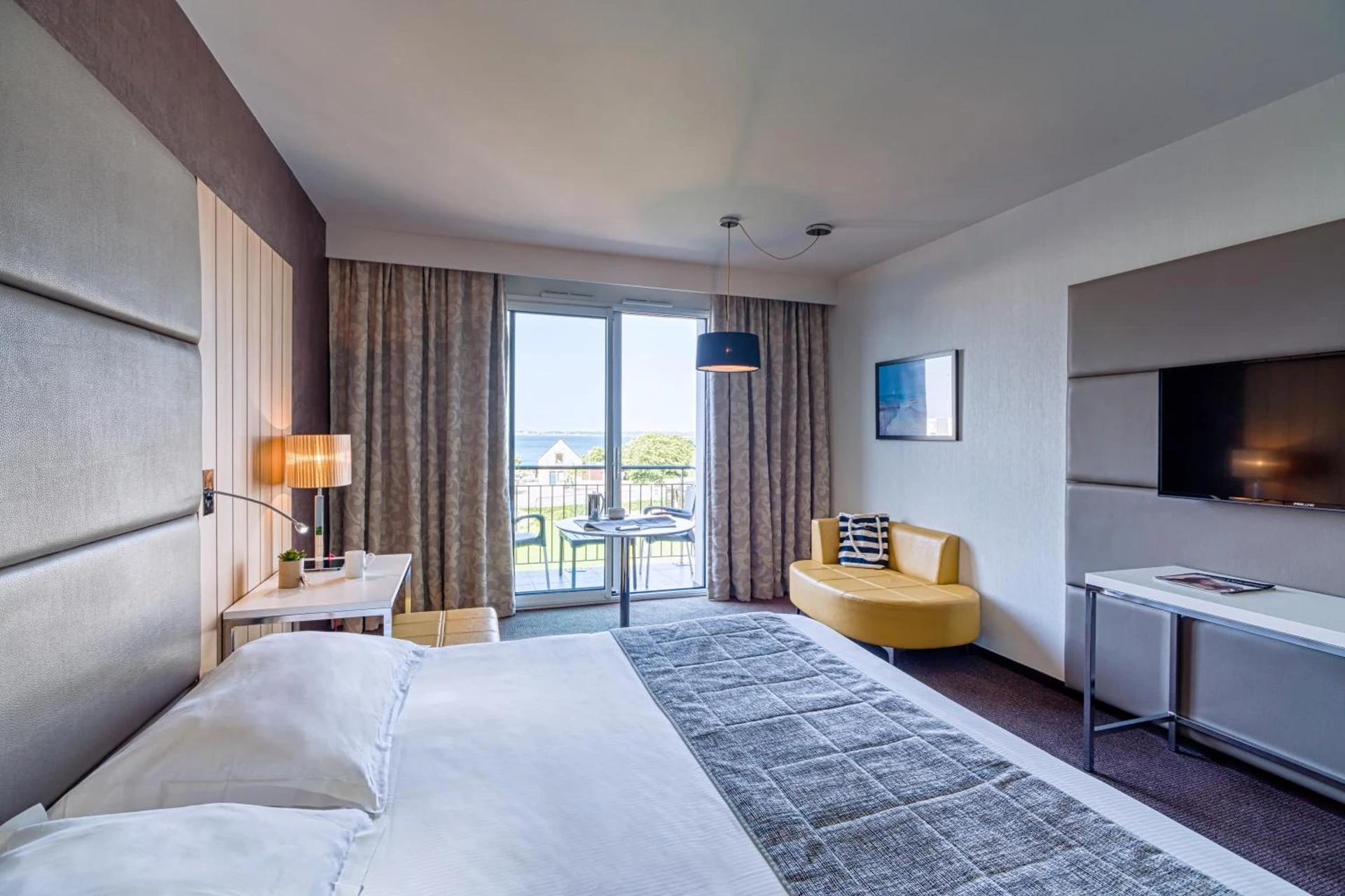 Chambre disponible pour un séminaire d'entreprise à Thalasso Concarneau Spa Marin Resort - Concarneau