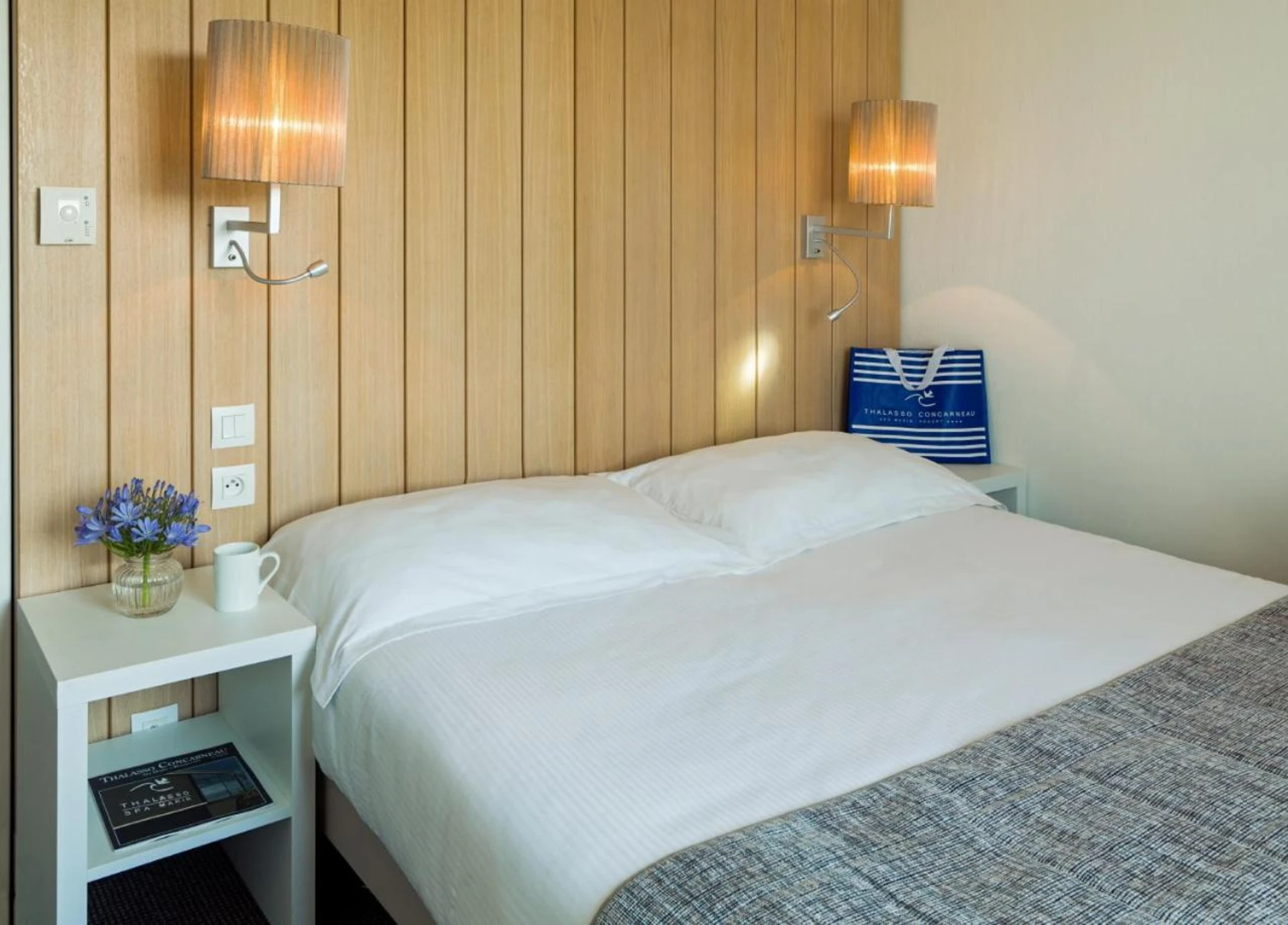 Chambre disponible pour un séminaire d'entreprise à Thalasso Concarneau Spa Marin Resort - Concarneau