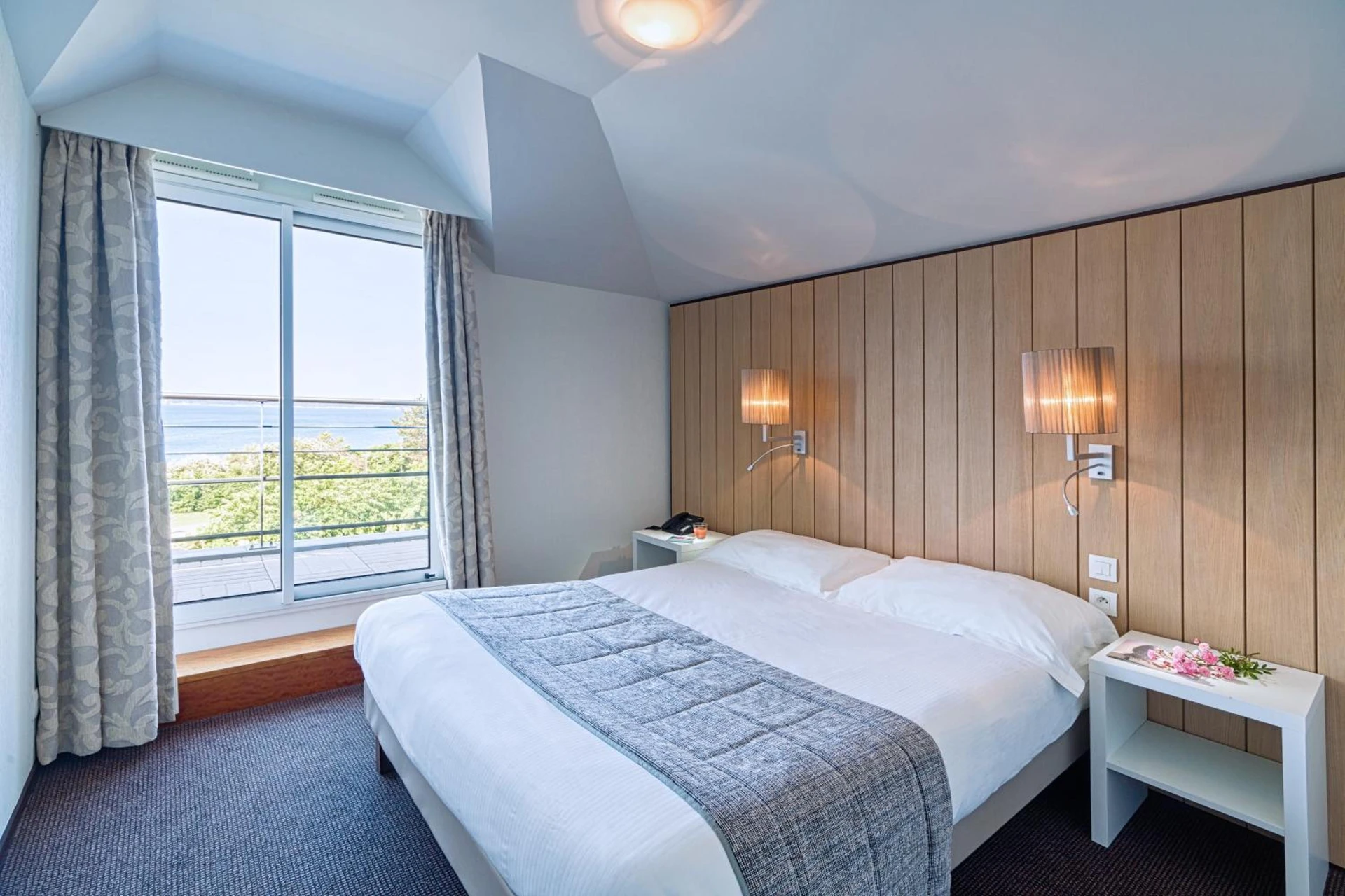 Chambre disponible pour un séminaire d'entreprise à Thalasso Concarneau Spa Marin Resort - Concarneau