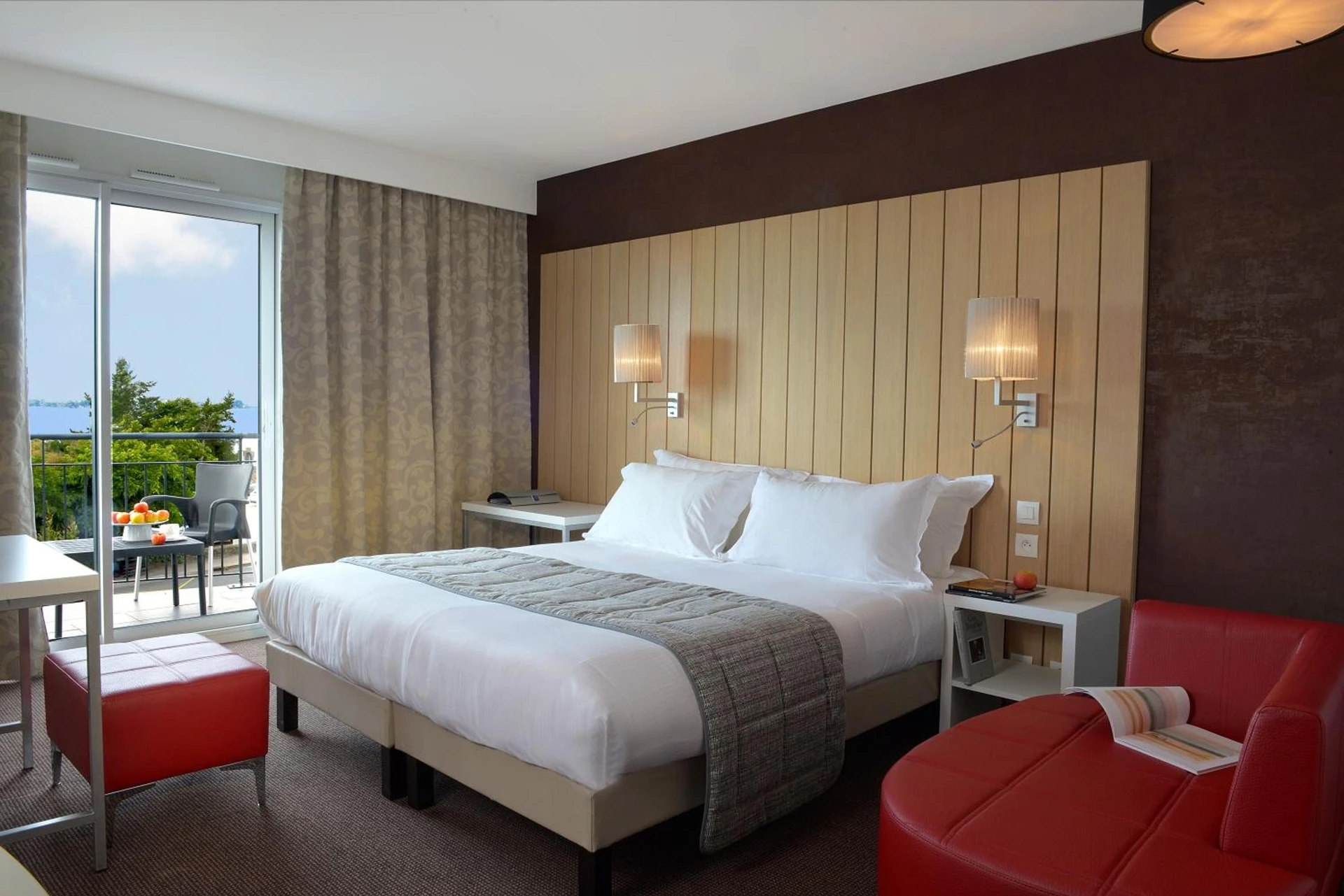 Magnifique chambre pour un séminaire d'entreprise à Thalasso Concarneau Spa Marin Resort - Concarneau