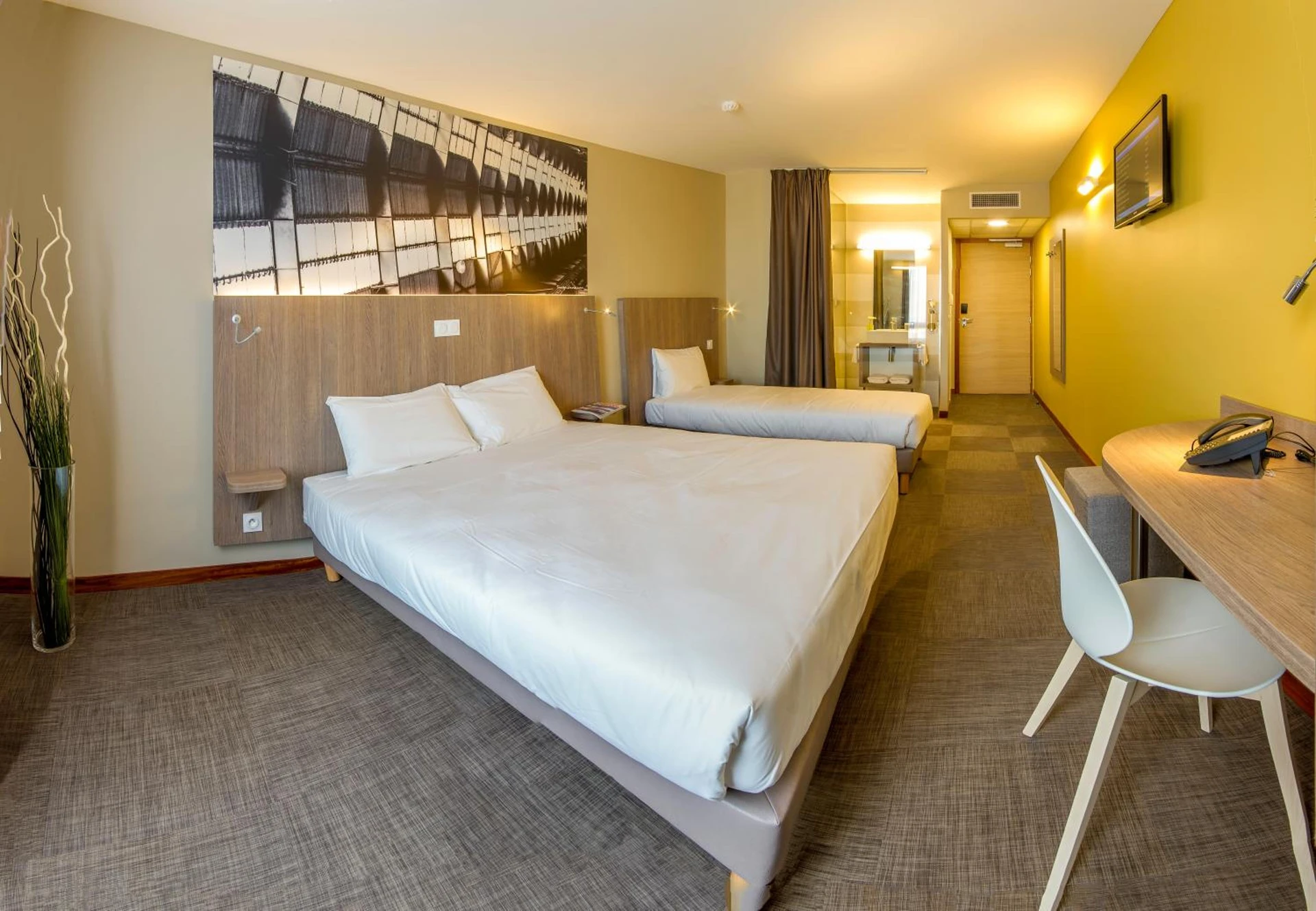Magnifique chambre pour un séminaire d'entreprise à The Originals City, Hôtel Ecoparc, Montpellier Est - Saint-Aunès