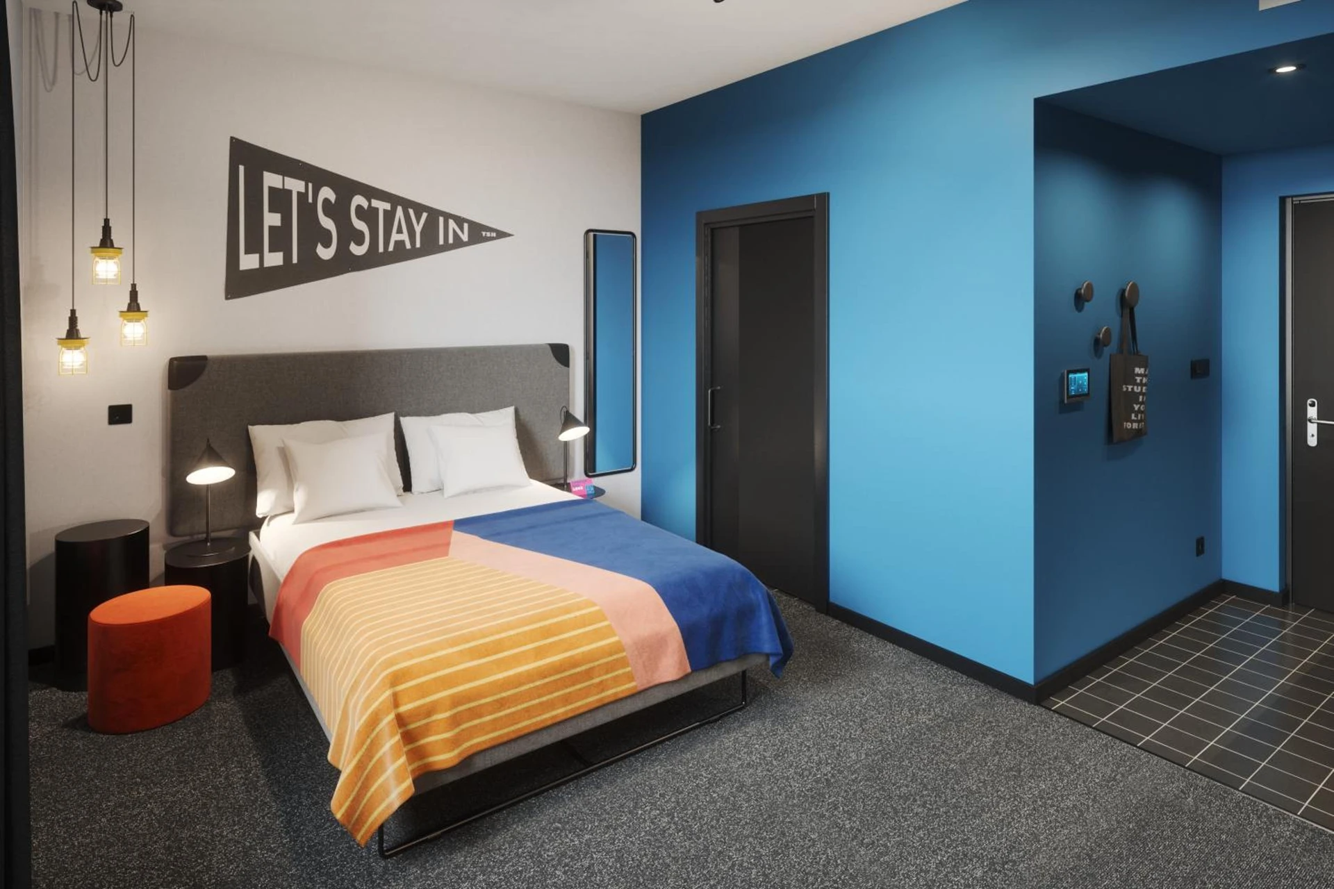 Chambre disponible pour un séminaire d'entreprise à The Social Hub Toulouse - Toulouse