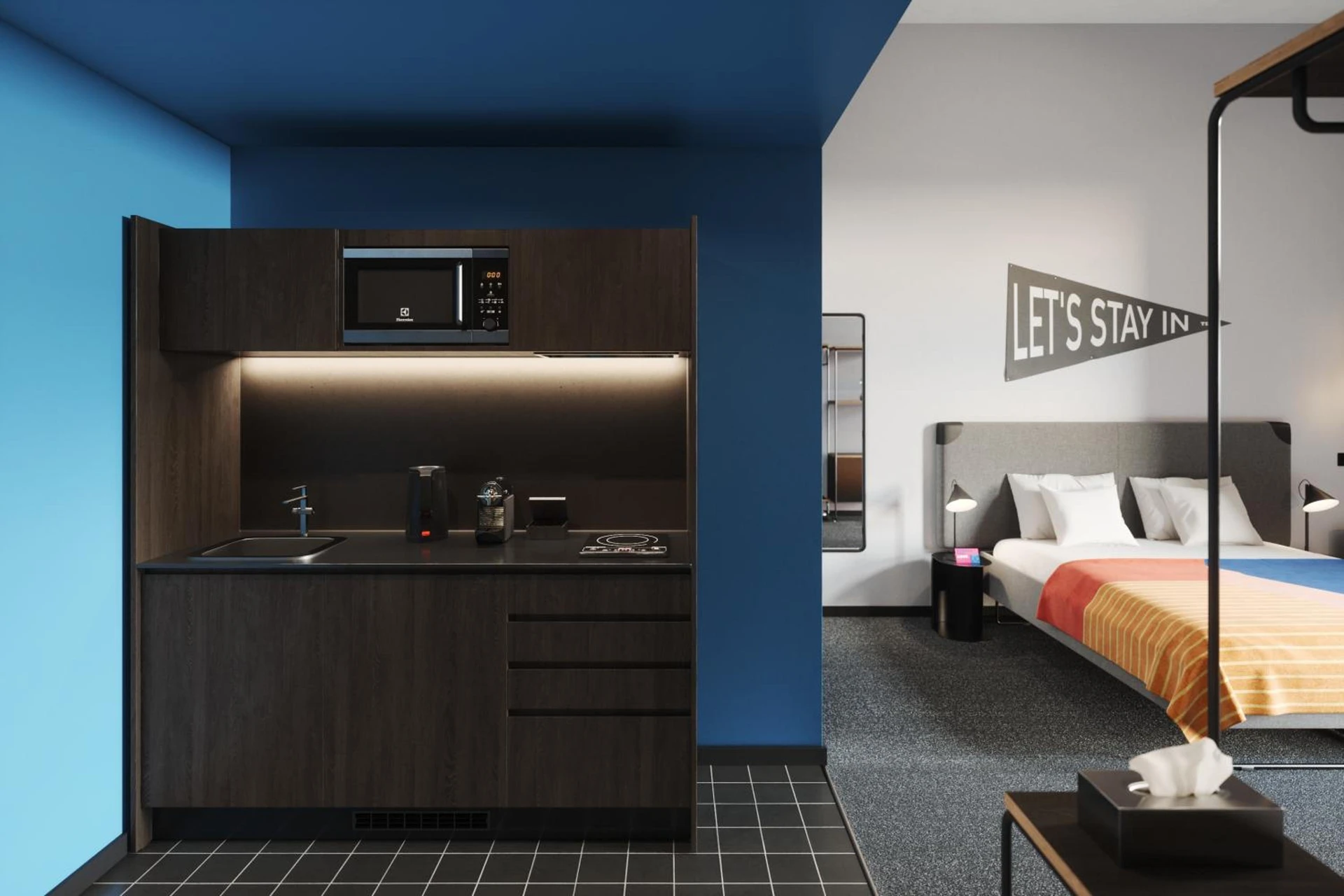 Chambre disponible pour un séminaire d'entreprise à The Social Hub Toulouse - Toulouse