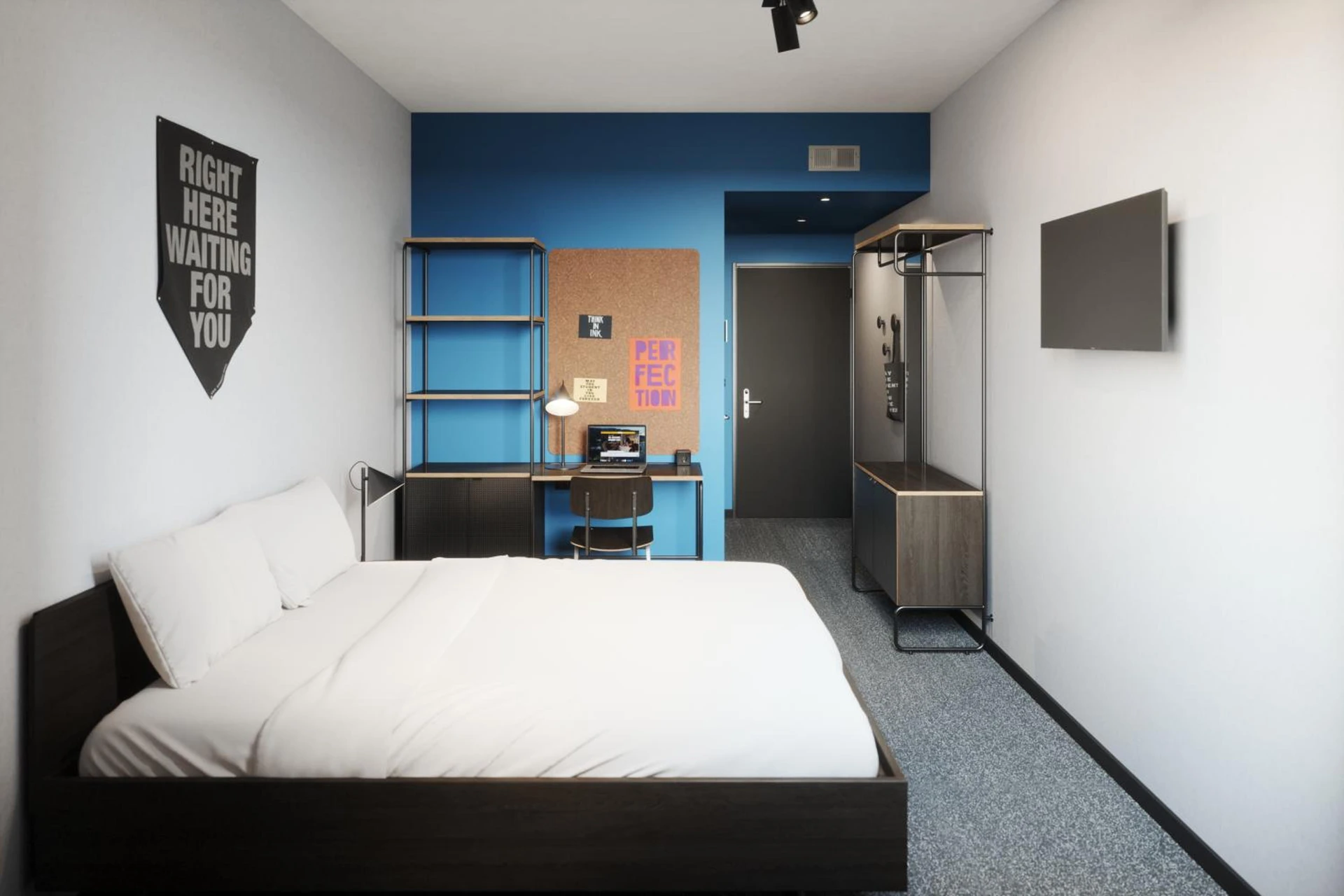Chambre disponible pour un séminaire d'entreprise à The Social Hub Toulouse - Toulouse