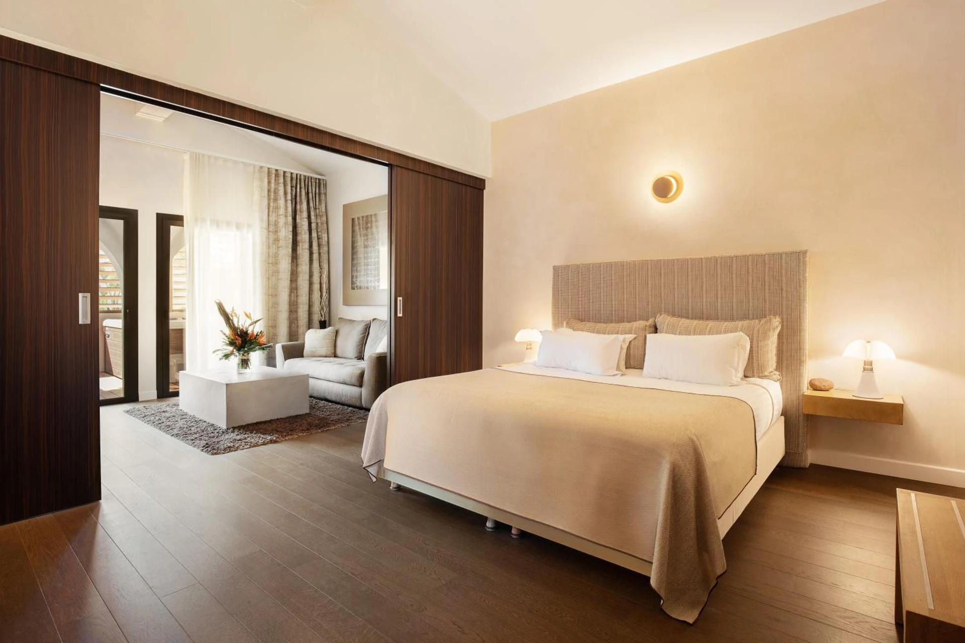 Chambre disponible pour un séminaire d'entreprise à Villa Cosy, hotel & spa - Saint-Tropez