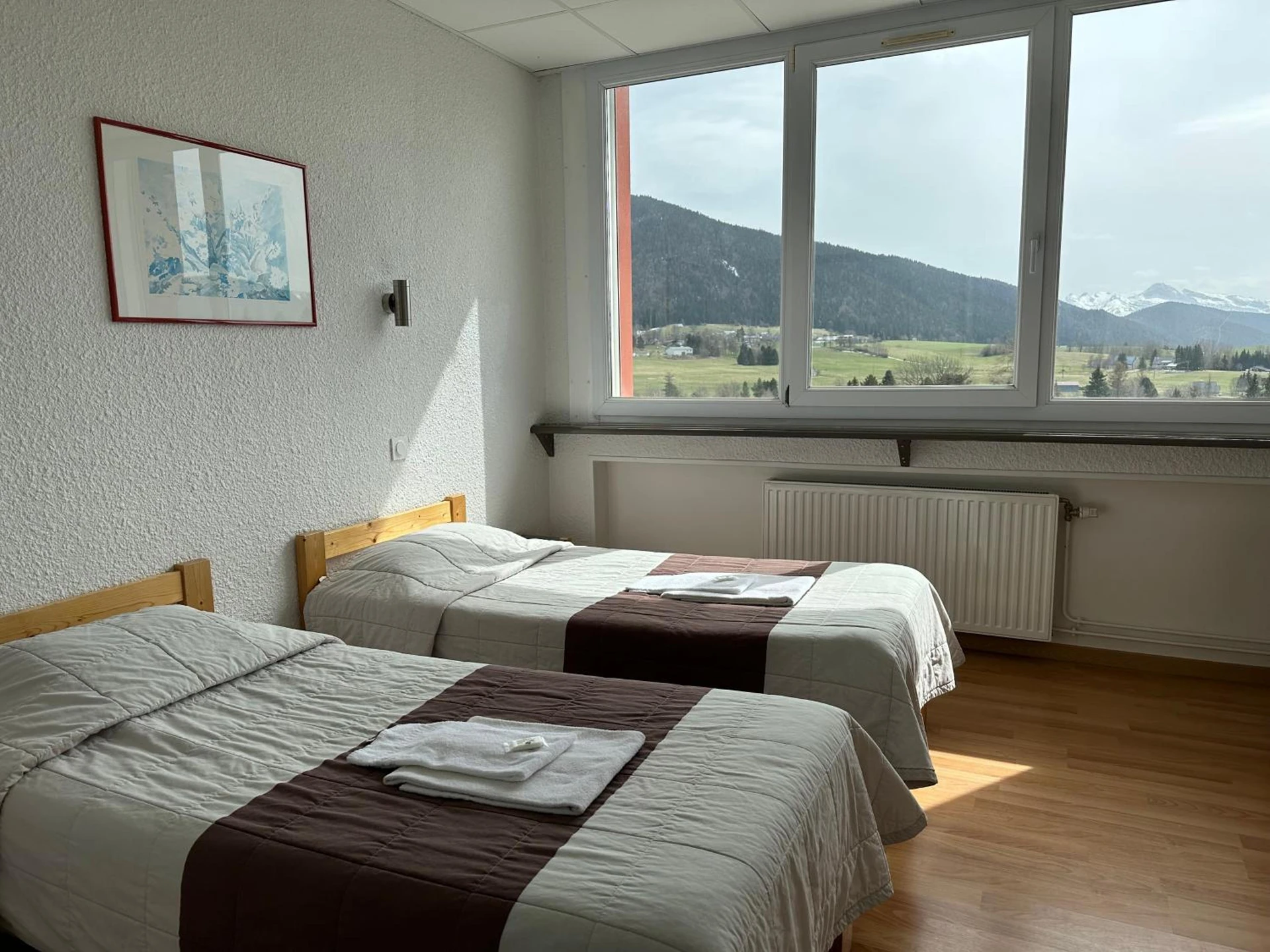 Magnifique chambre pour un séminaire d'entreprise à L'ESCANDILLE Village Vacances - Autrans