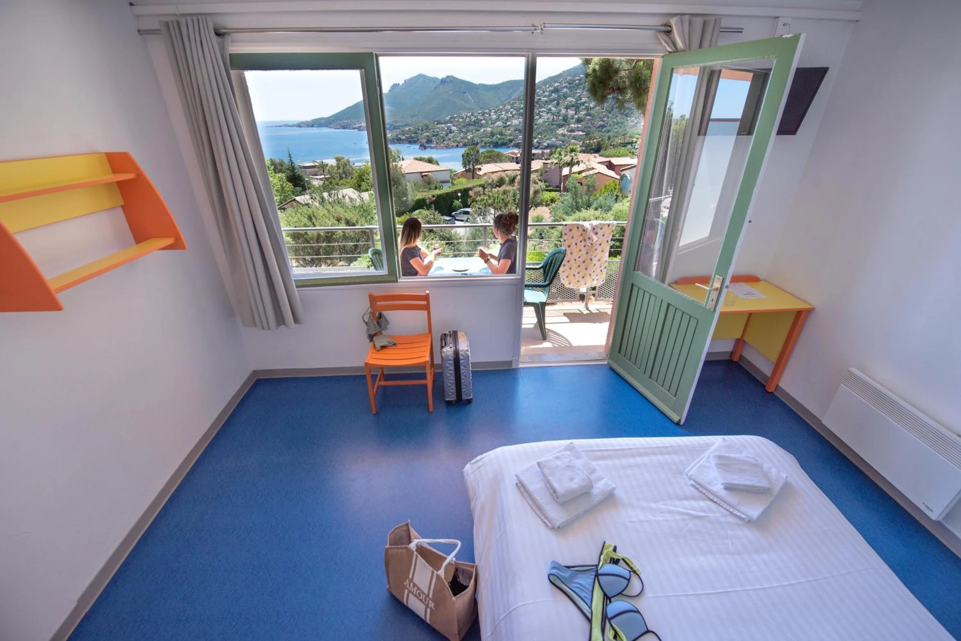 Chambre disponible pour un séminaire d'entreprise à Village Vacances Lou Castelet - Théoule-sur-Mer