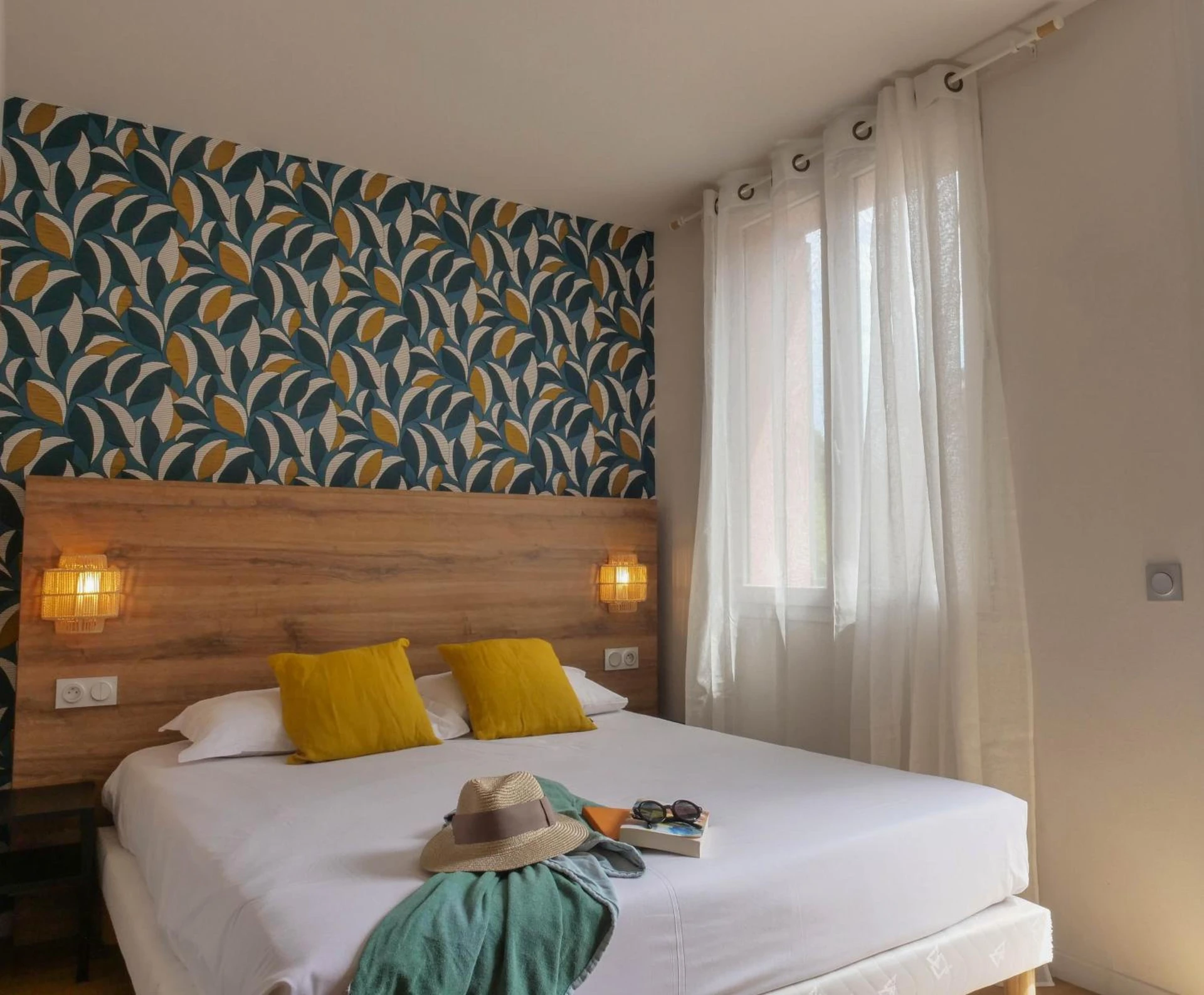 Chambre disponible pour un séminaire d'entreprise à Lou Riou Village Vacances - Saint-Tropez