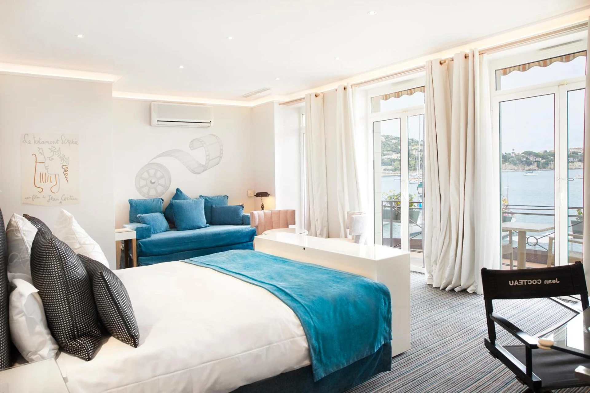 Magnifique chambre pour un séminaire d'entreprise à Welcome Hotel - Villefranche-sur-Mer