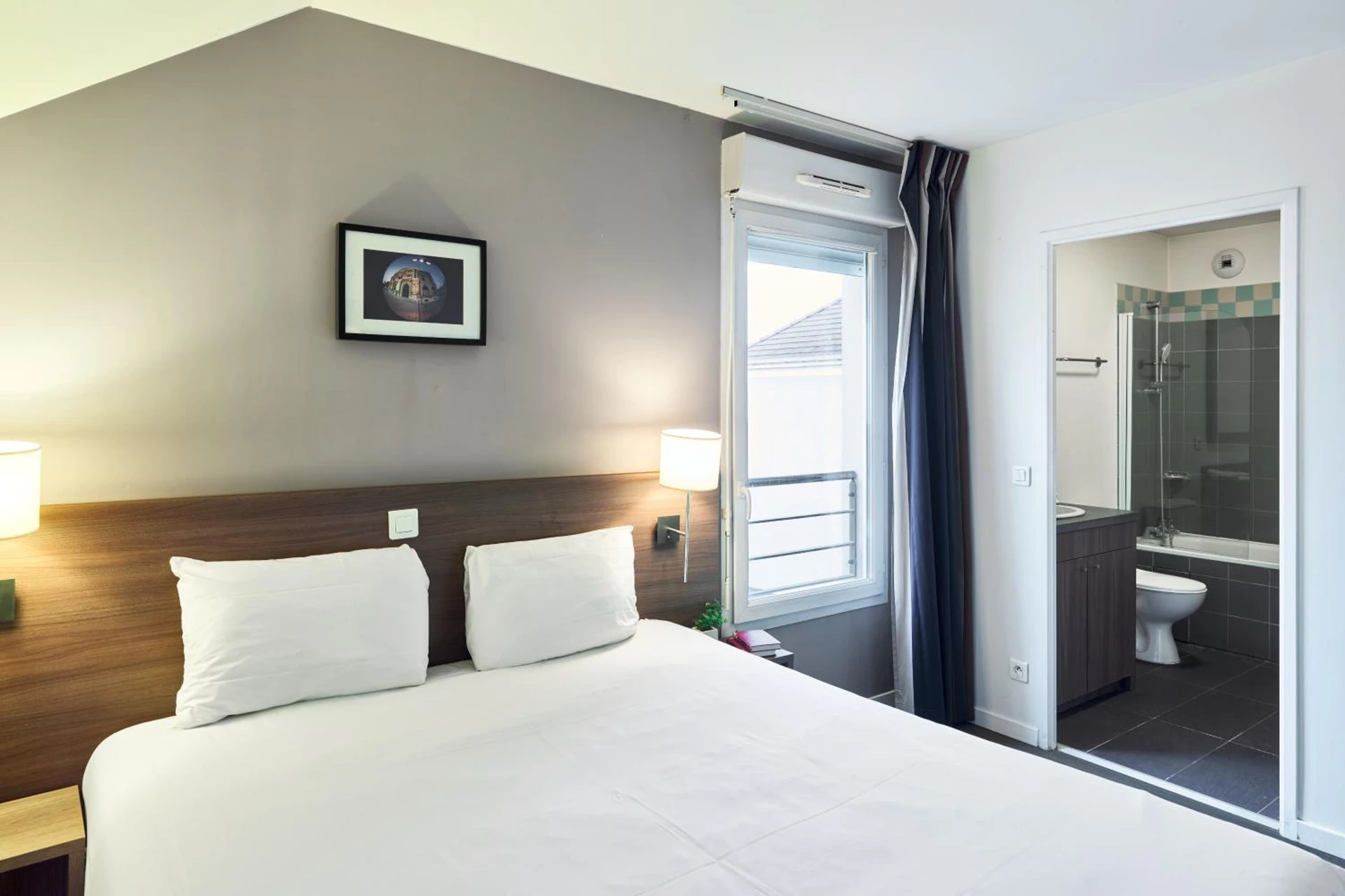 Chambre disponible pour un séminaire d'entreprise à Zenitude Hôtel Résidences Roissy Village - Roissy-en-France